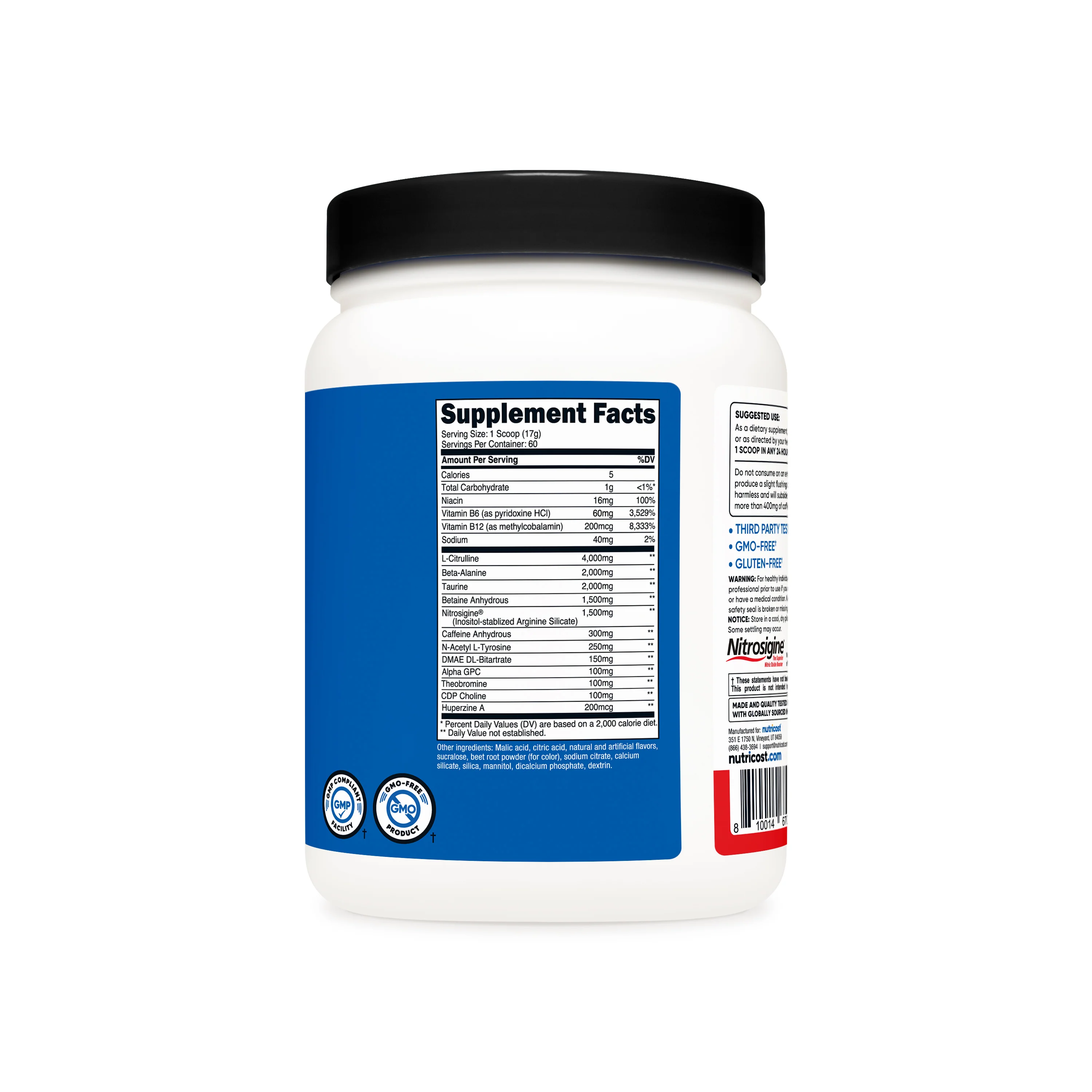 Nutricost Pre-X Workout Complex Powder - Image 31