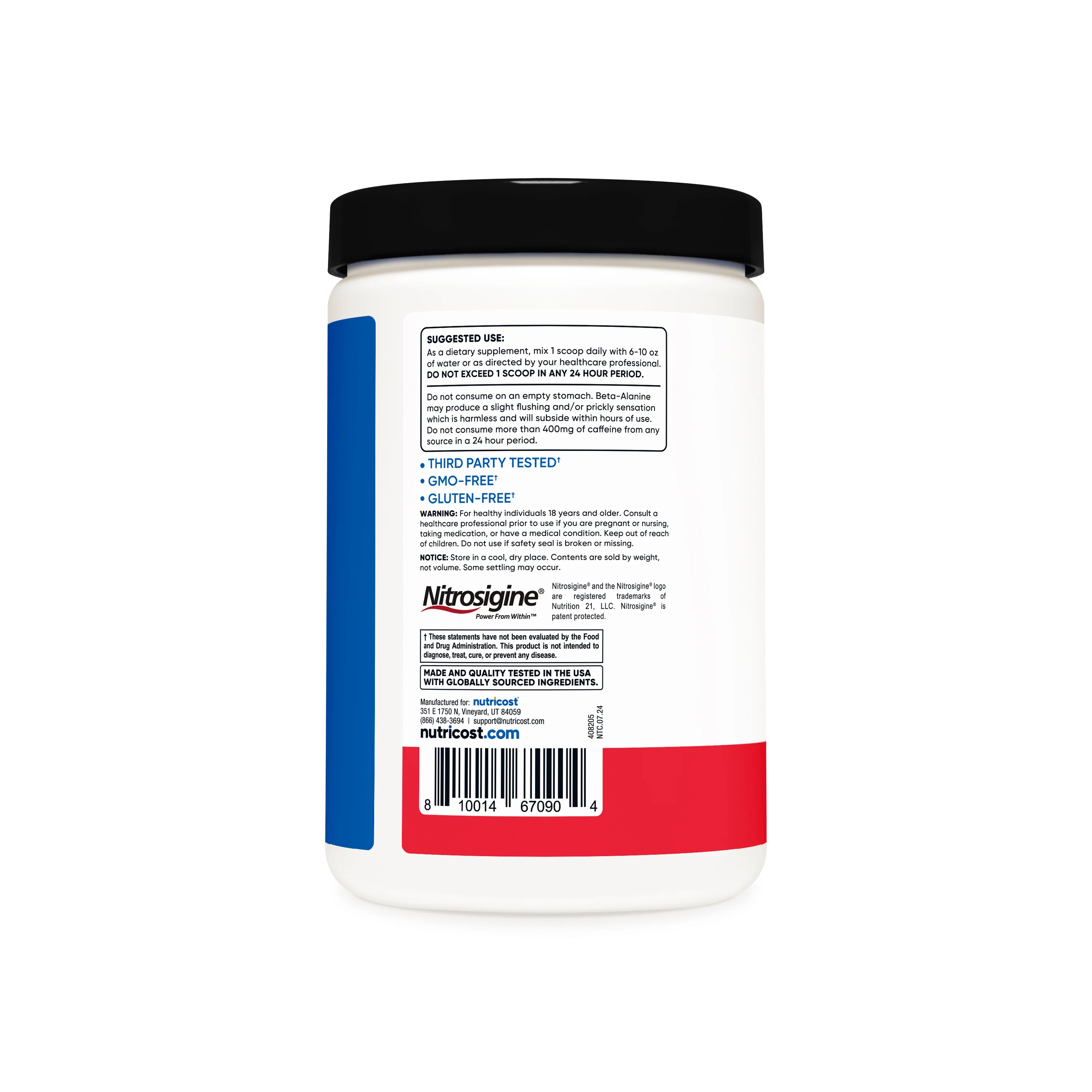Nutricost Pre-X Workout Complex Powder - Image 8