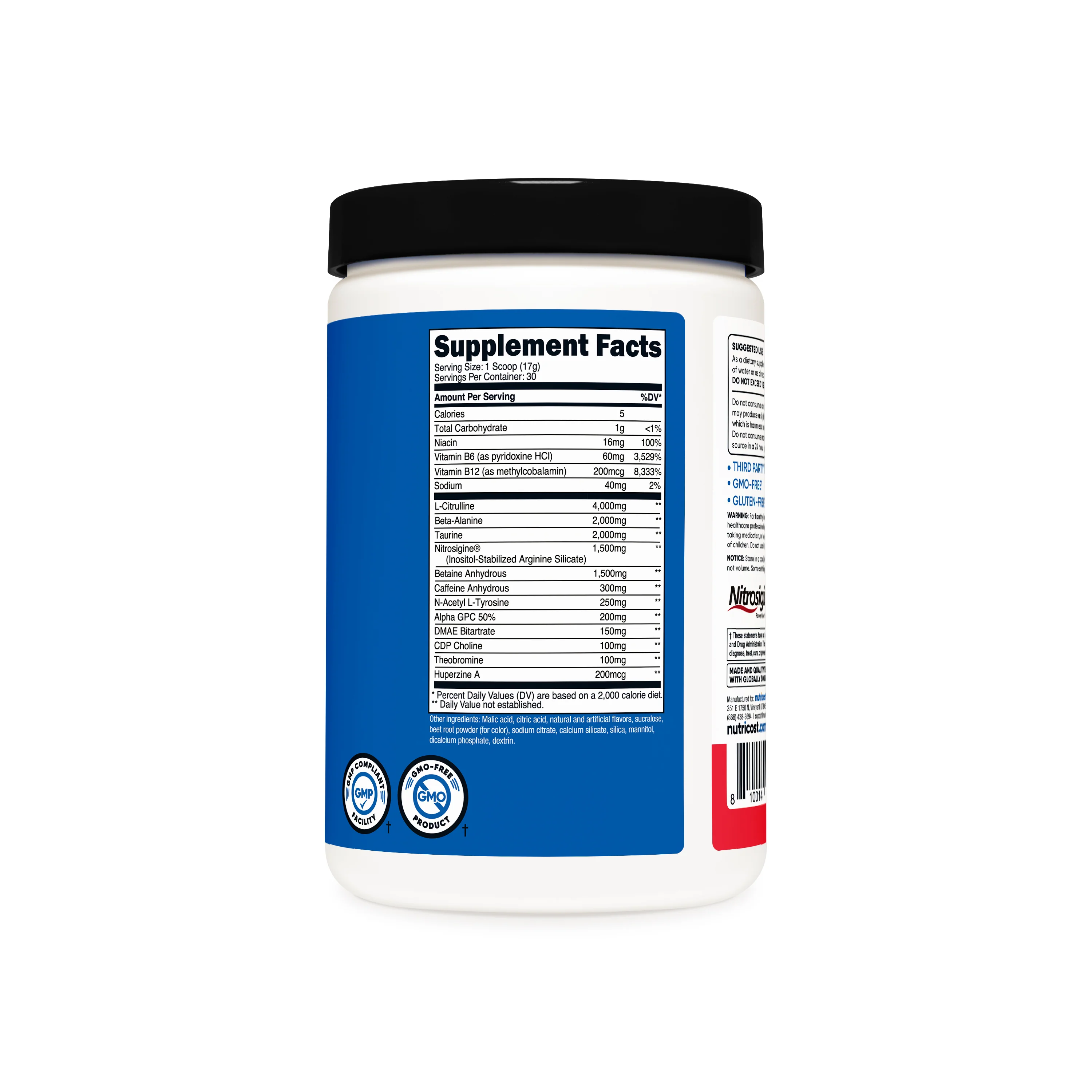 Nutricost Pre-X Workout Complex Powder - Image 9