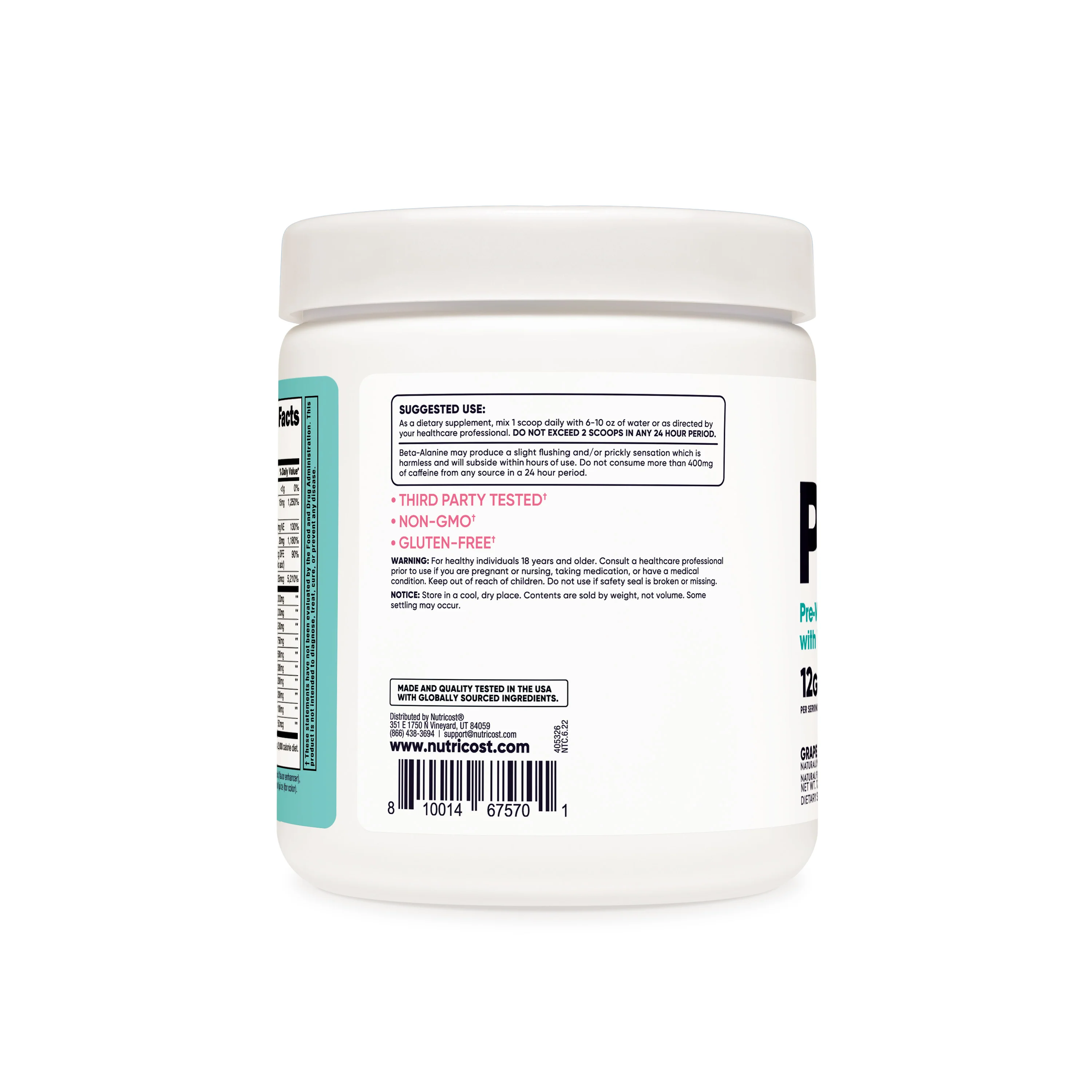 Nutricost Pre-Workout For Women Powder - Image 12