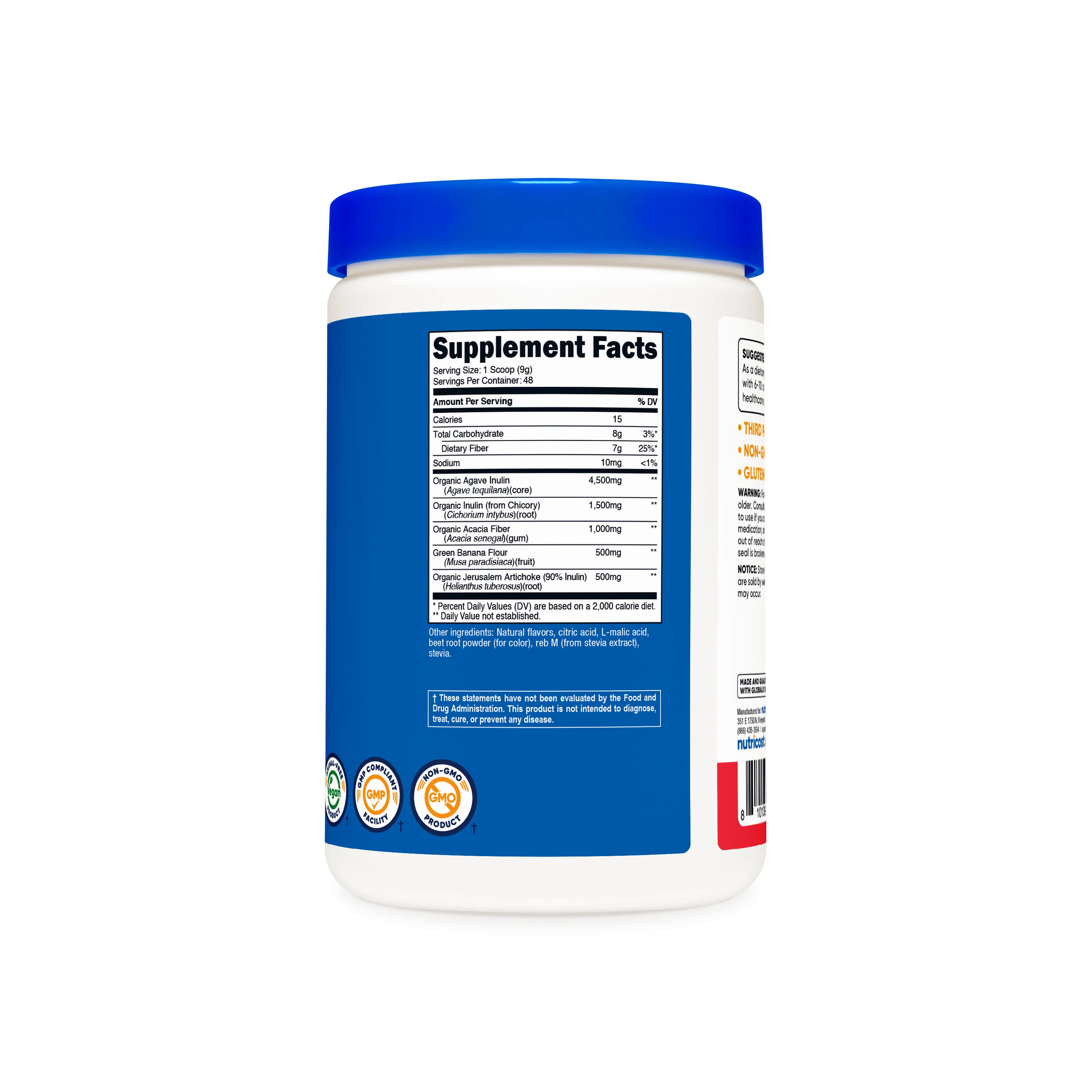 Nutricost Prebiotic Fiber Powder - Image 5