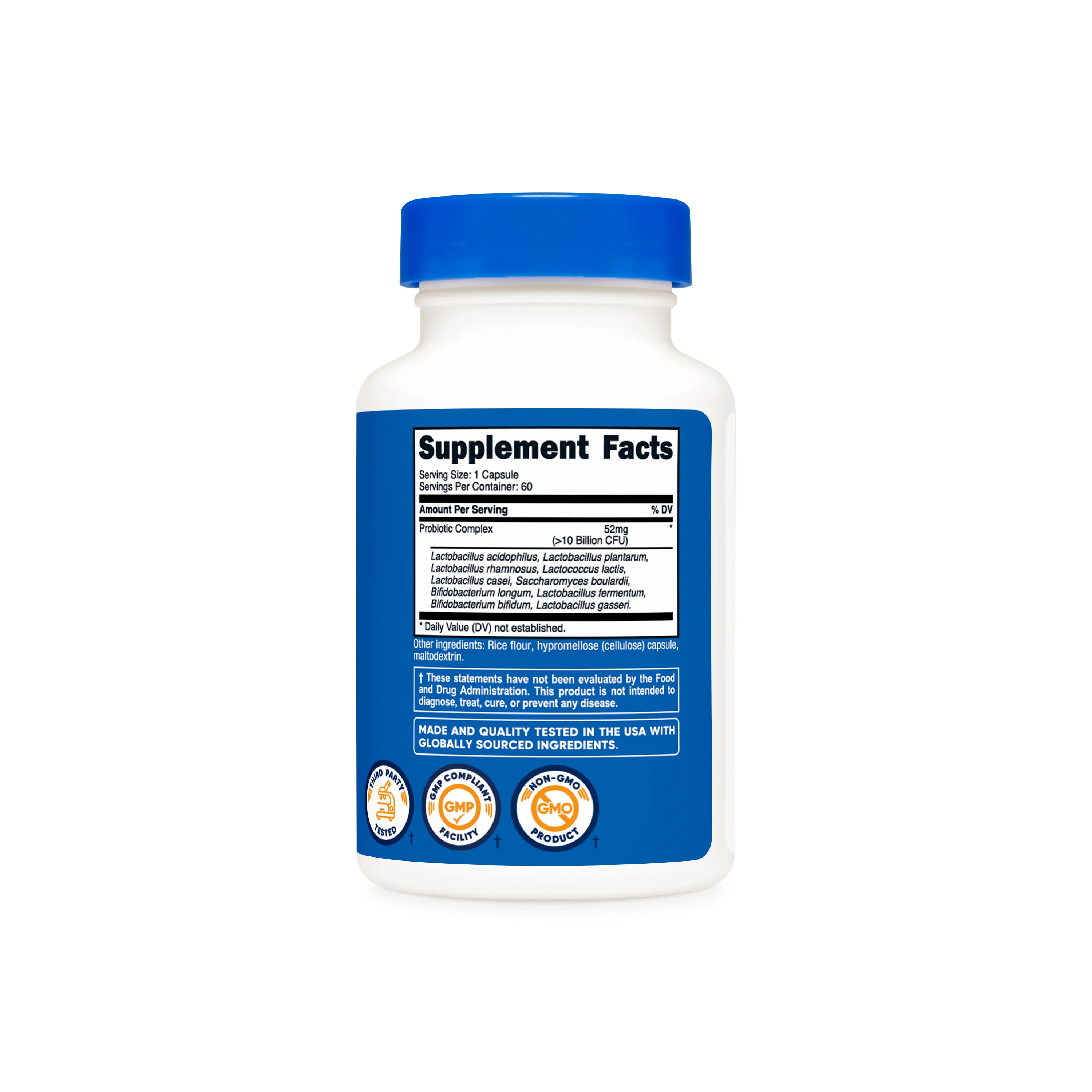 Nutricost Probiotic Complex Capsules - Image 2