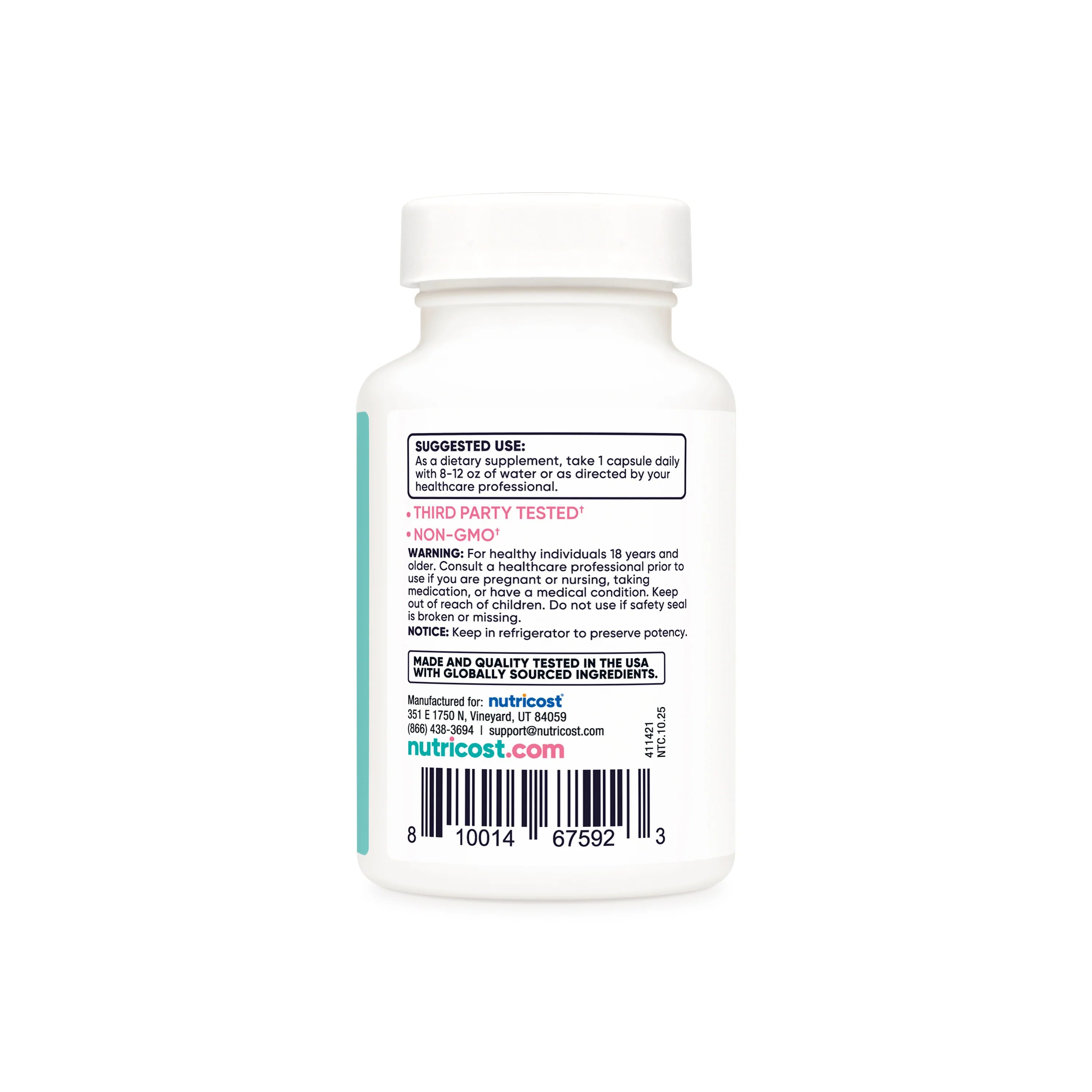 Nutricost Probiotic for Women Capsule - Image 9