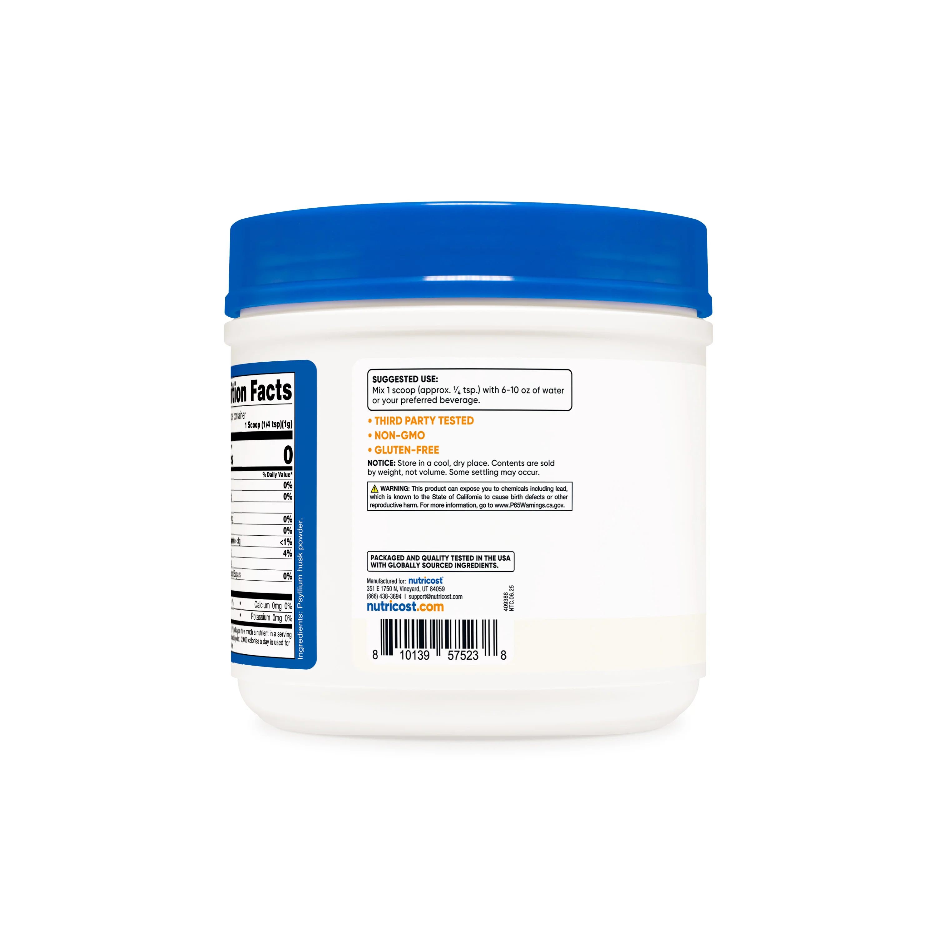 Nutricost Psyllium Husk (Ground) Powder - Image 3
