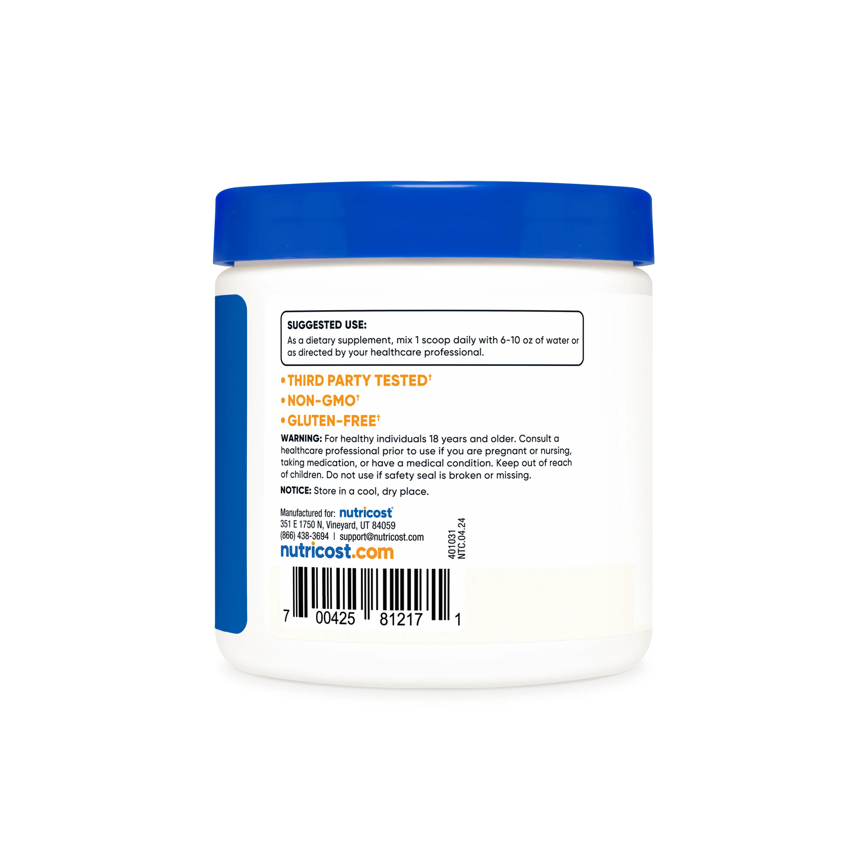 Nutricost Pure Agmatine Sulfate Powder - Image 3