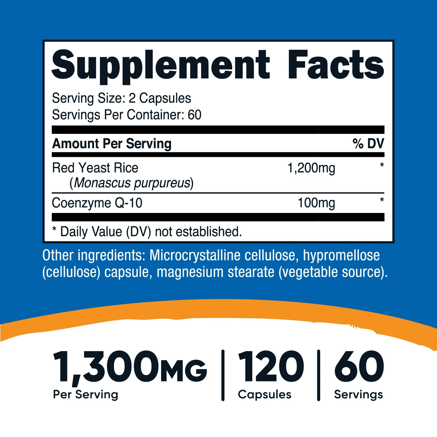 Nutricost Red Yeast Rice with CoQ10 - Image 2