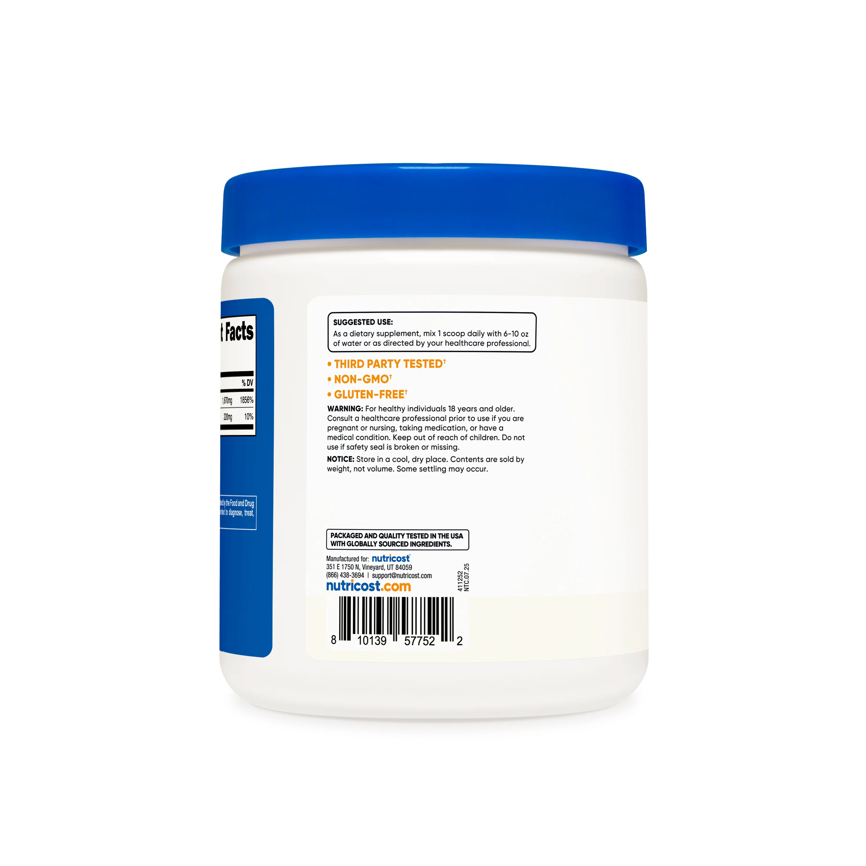 Nutricost Sodium Ascorbate Powder - Image 3