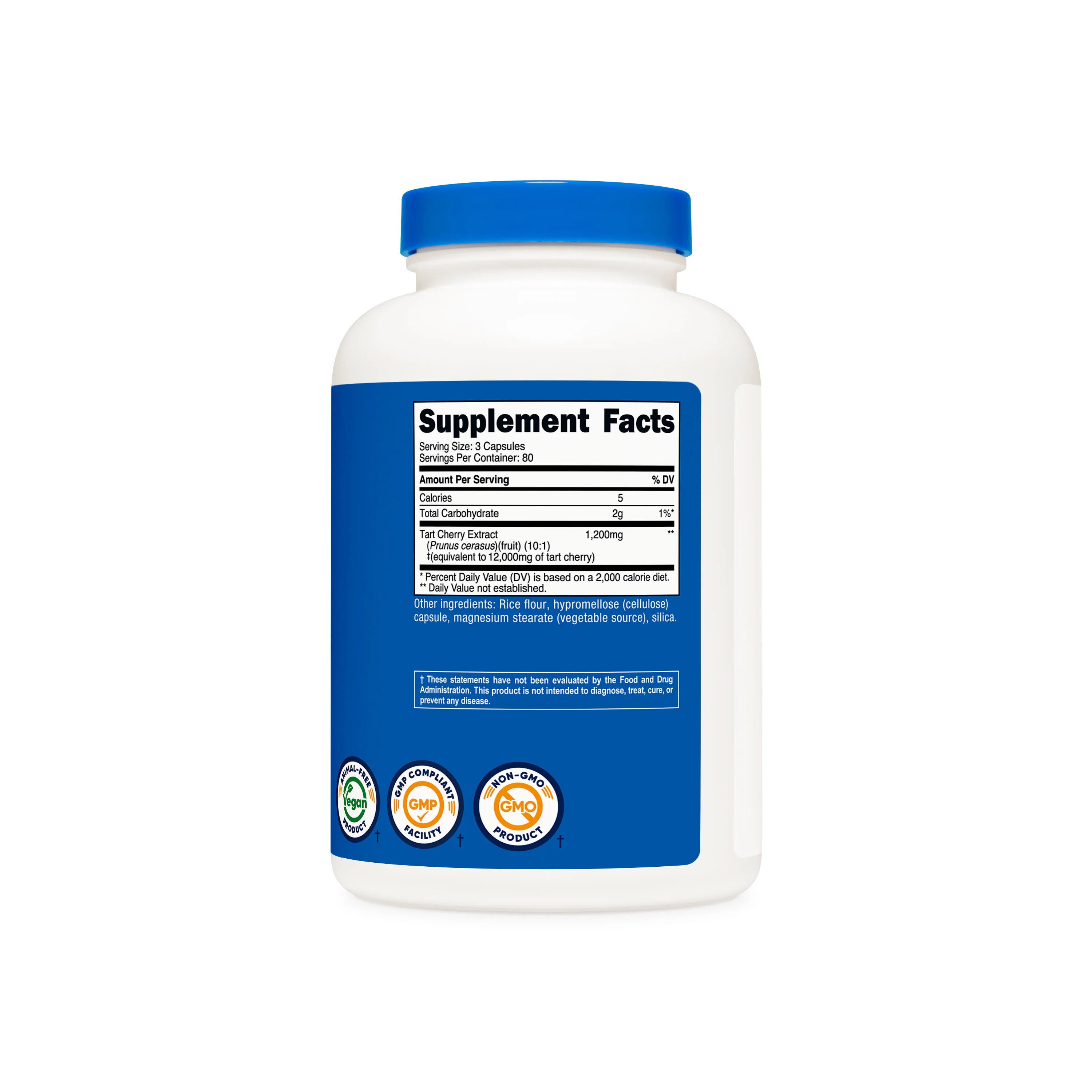 Nutricost Tart Cherry Extract Capsules - Image 5