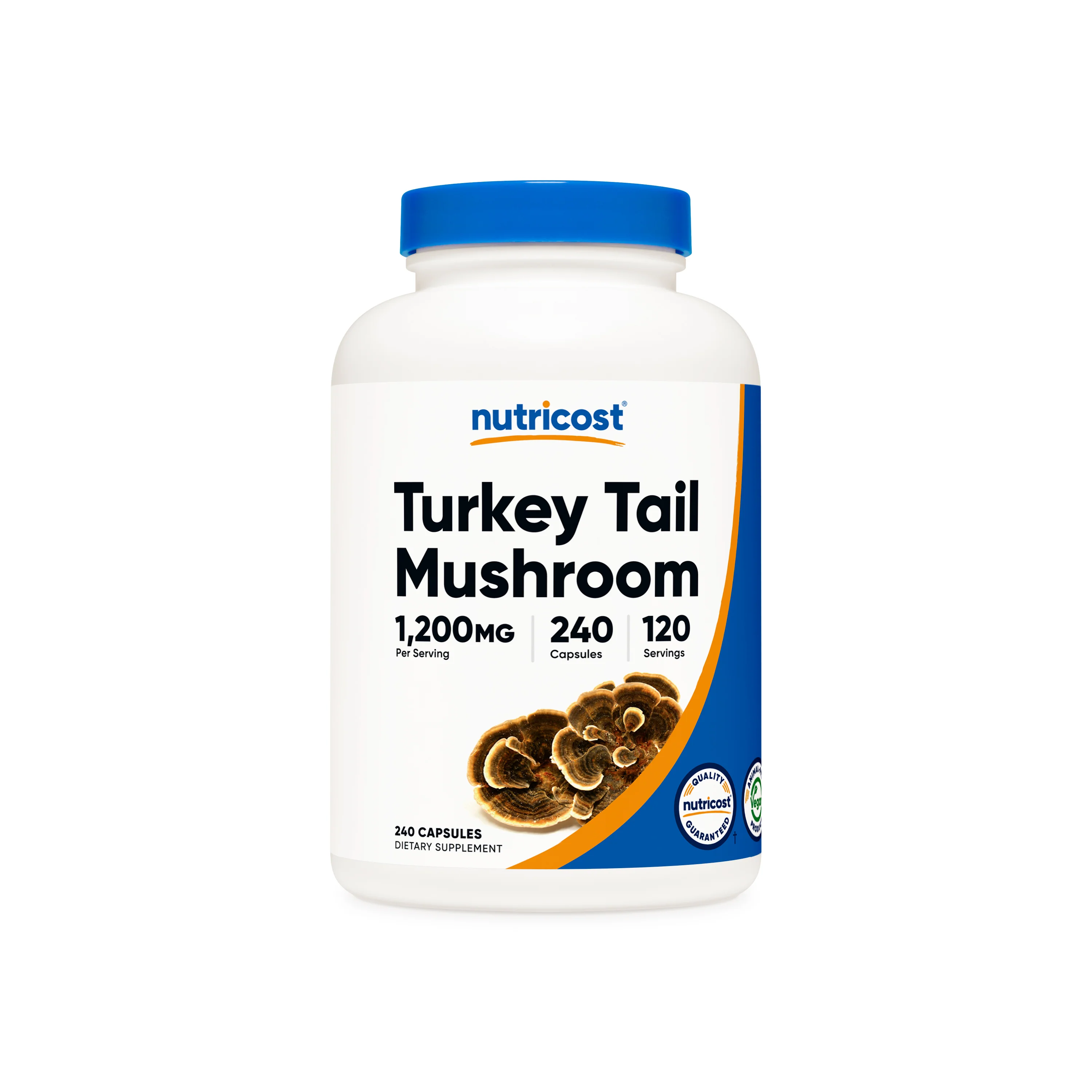Nutricost Turkey Tail Mushroom Capsules - Image 4