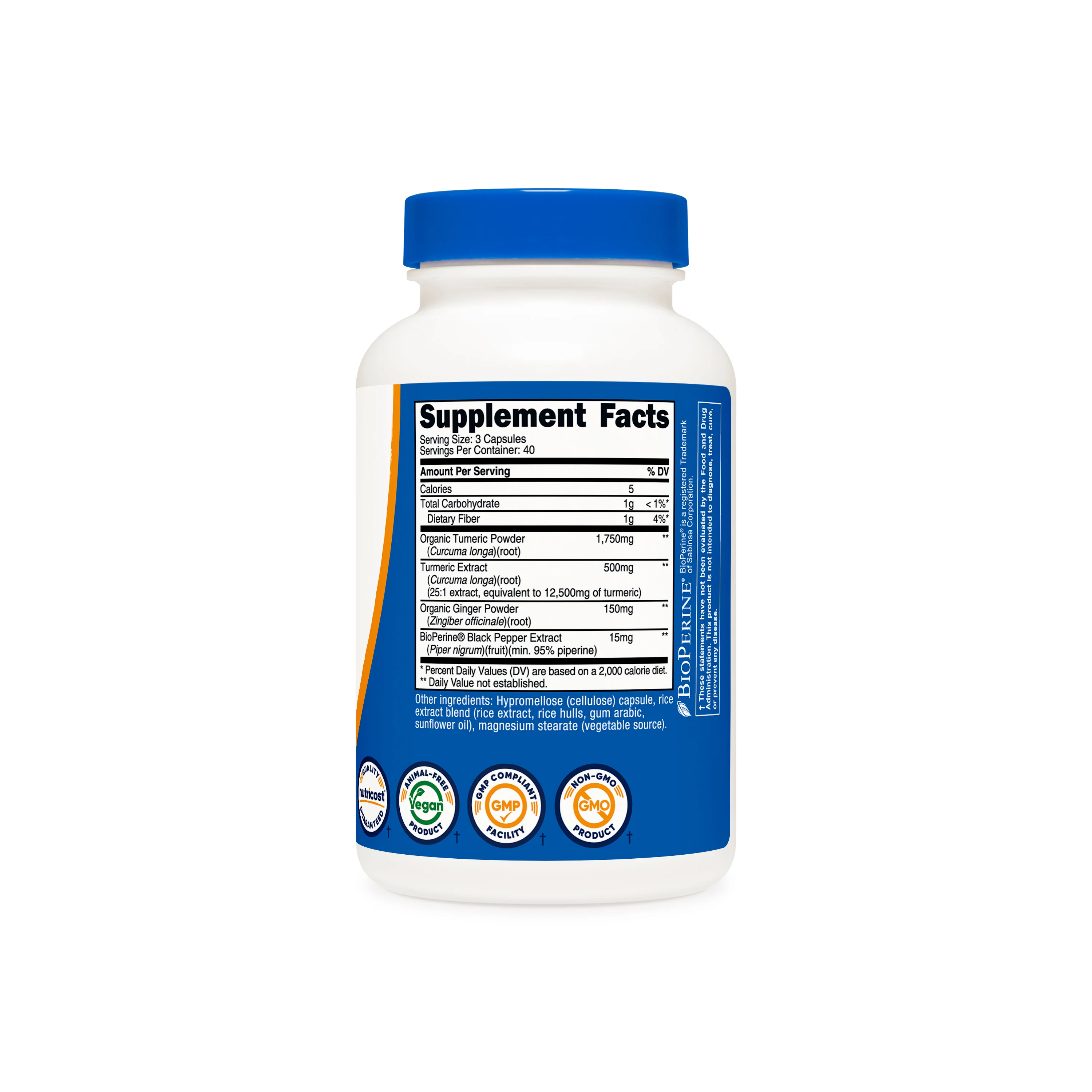 Nutricost Turmeric + Ginger - Image 2