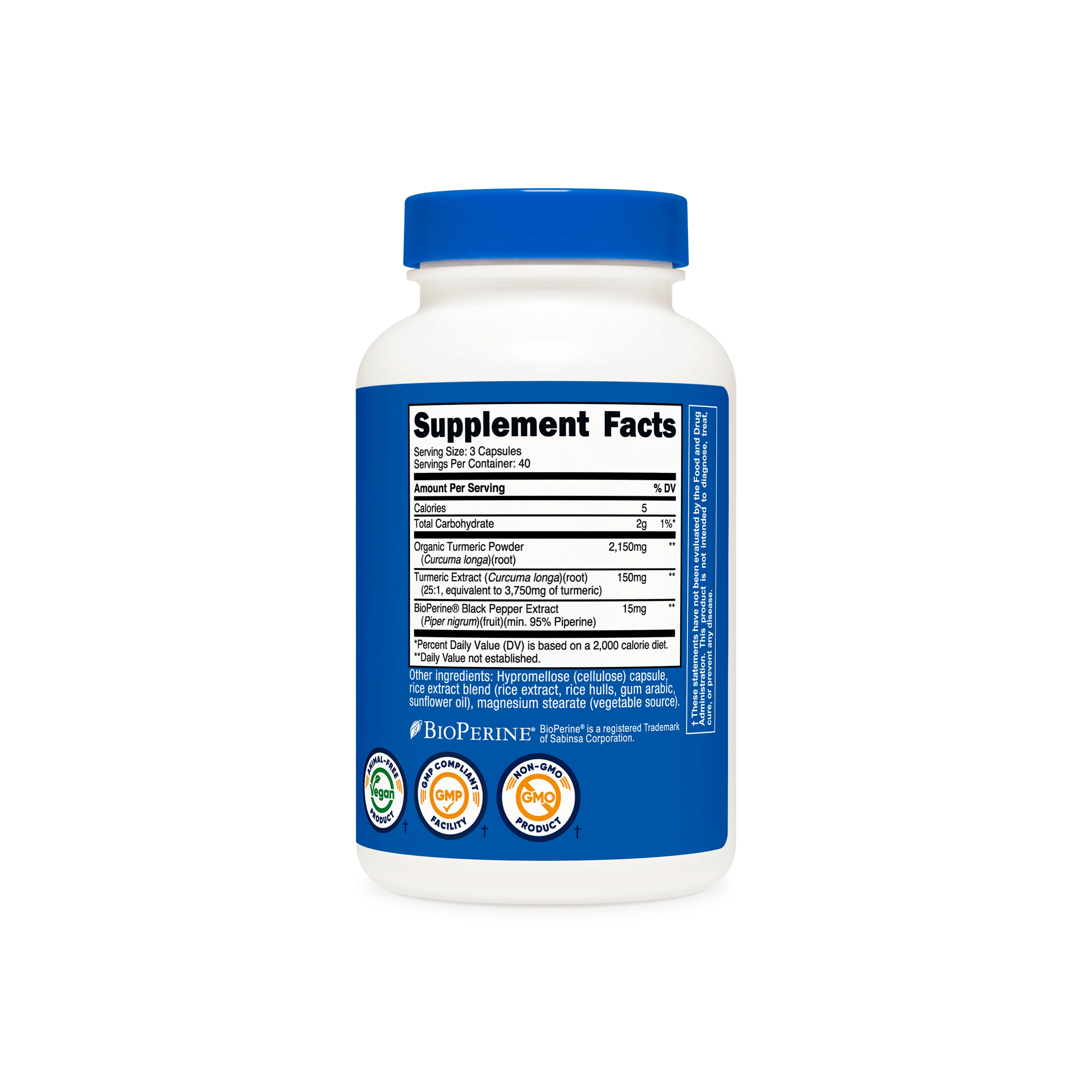 Nutricost Turmeric Capsules - Image 5
