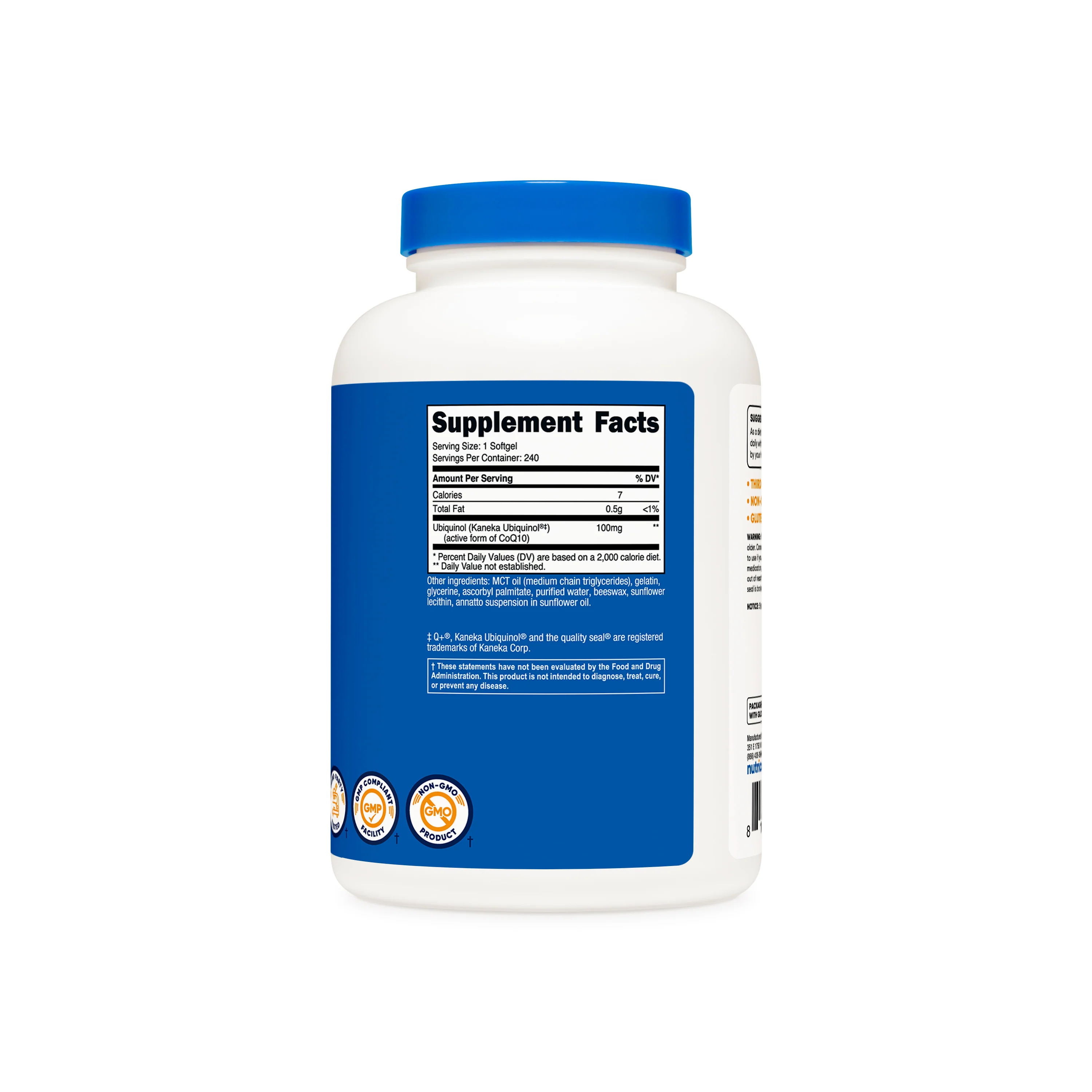 Nutricost Ubiquinol Softgels - Image 5