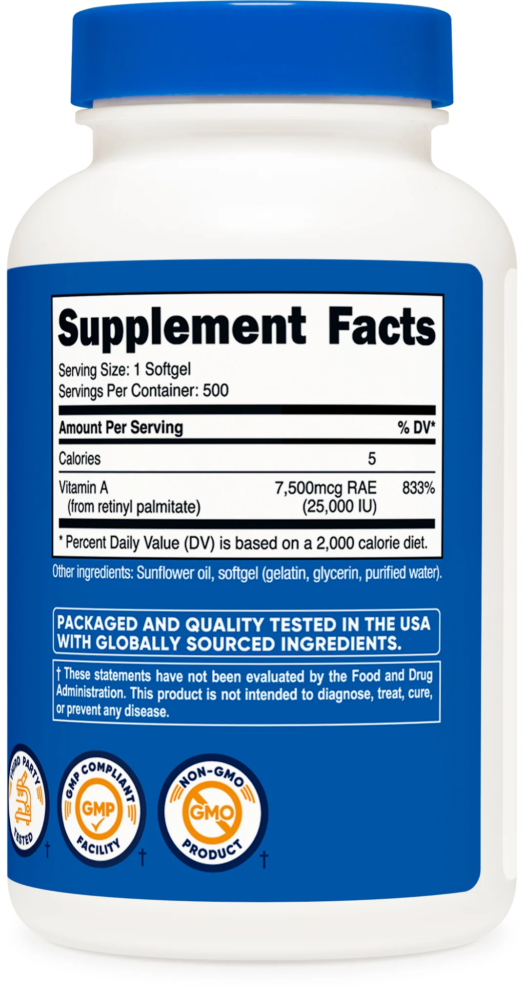Nutricost Vitamin A Softgels - Image 5