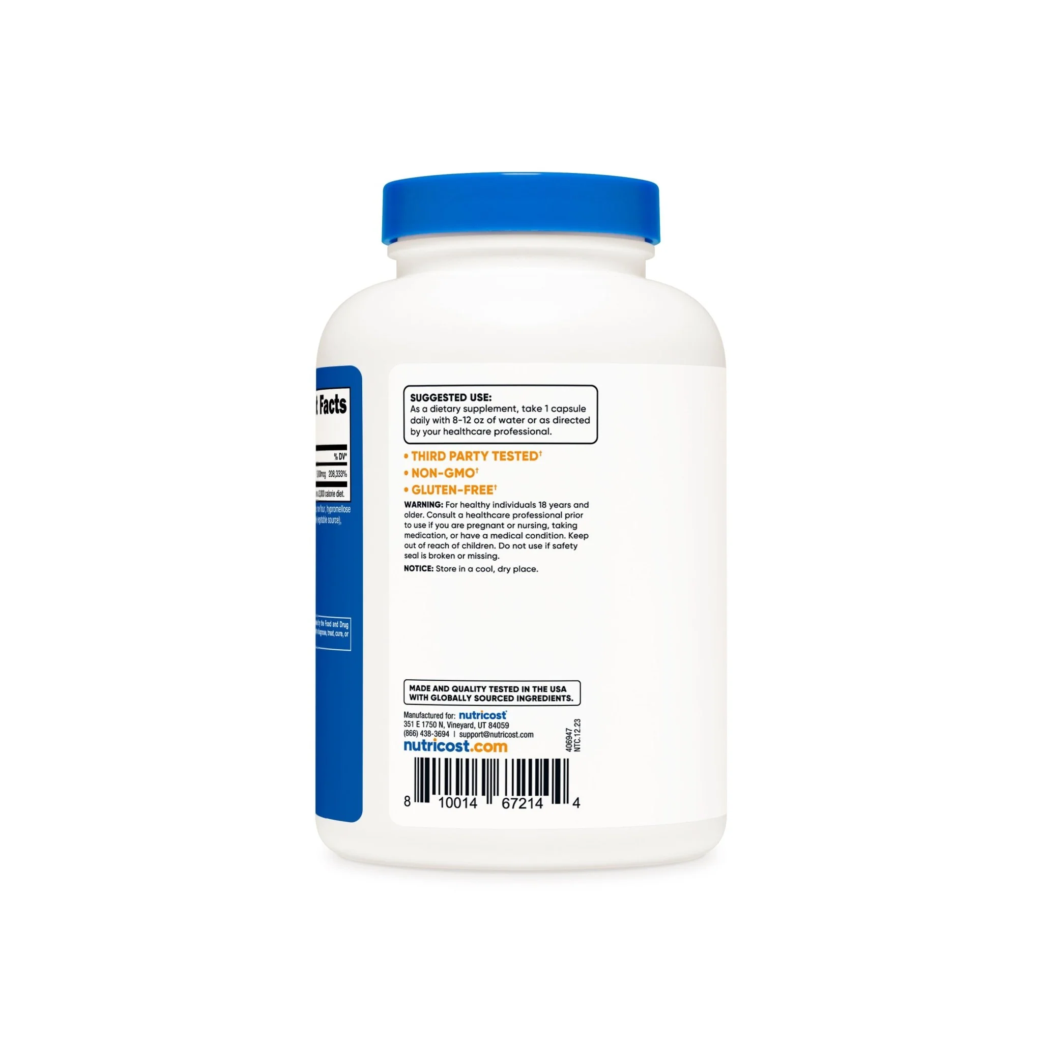 Nutricost Vitamin B12 Capsules - Image 12