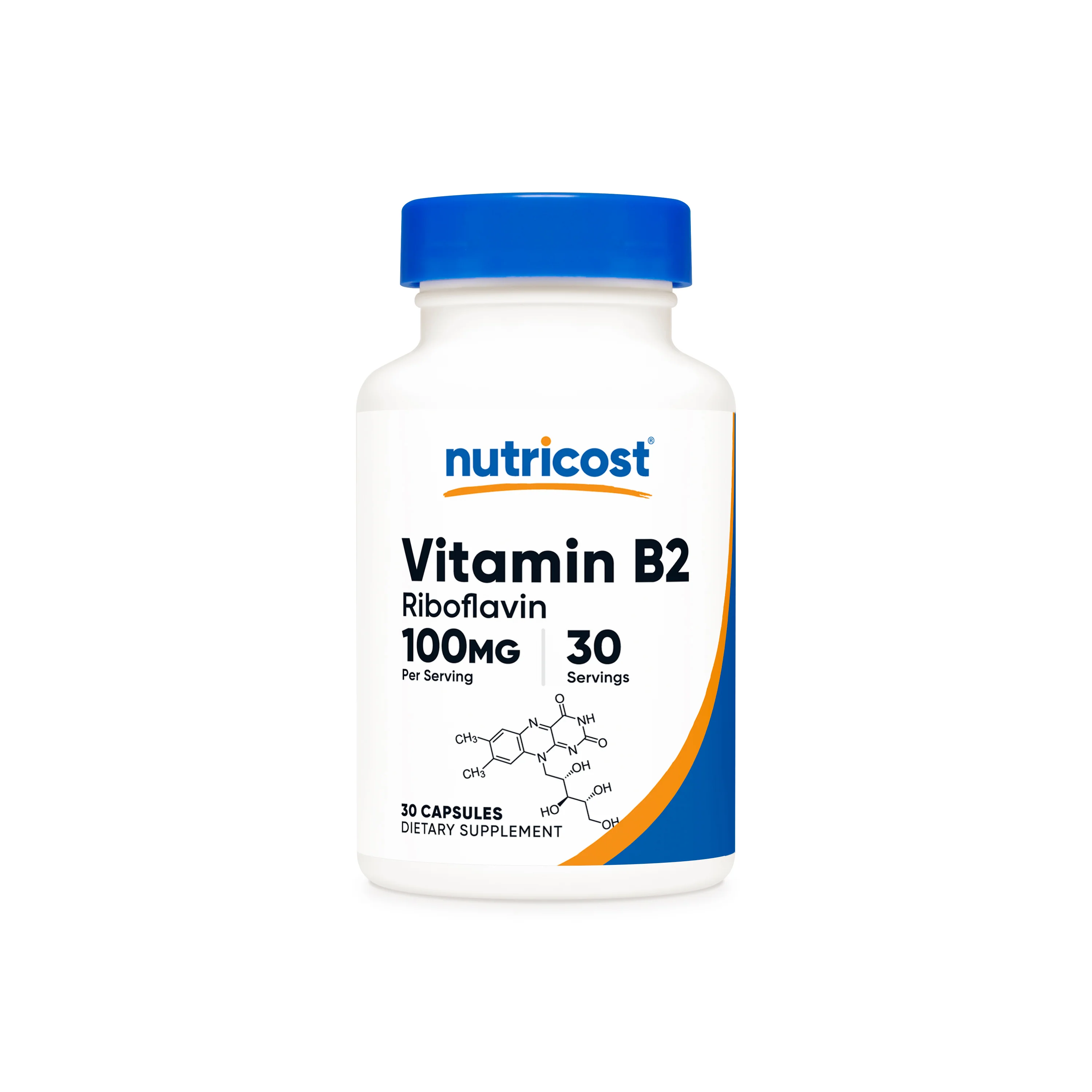Nutricost Vitamin B2 Riboflavin Capsules - Image 10