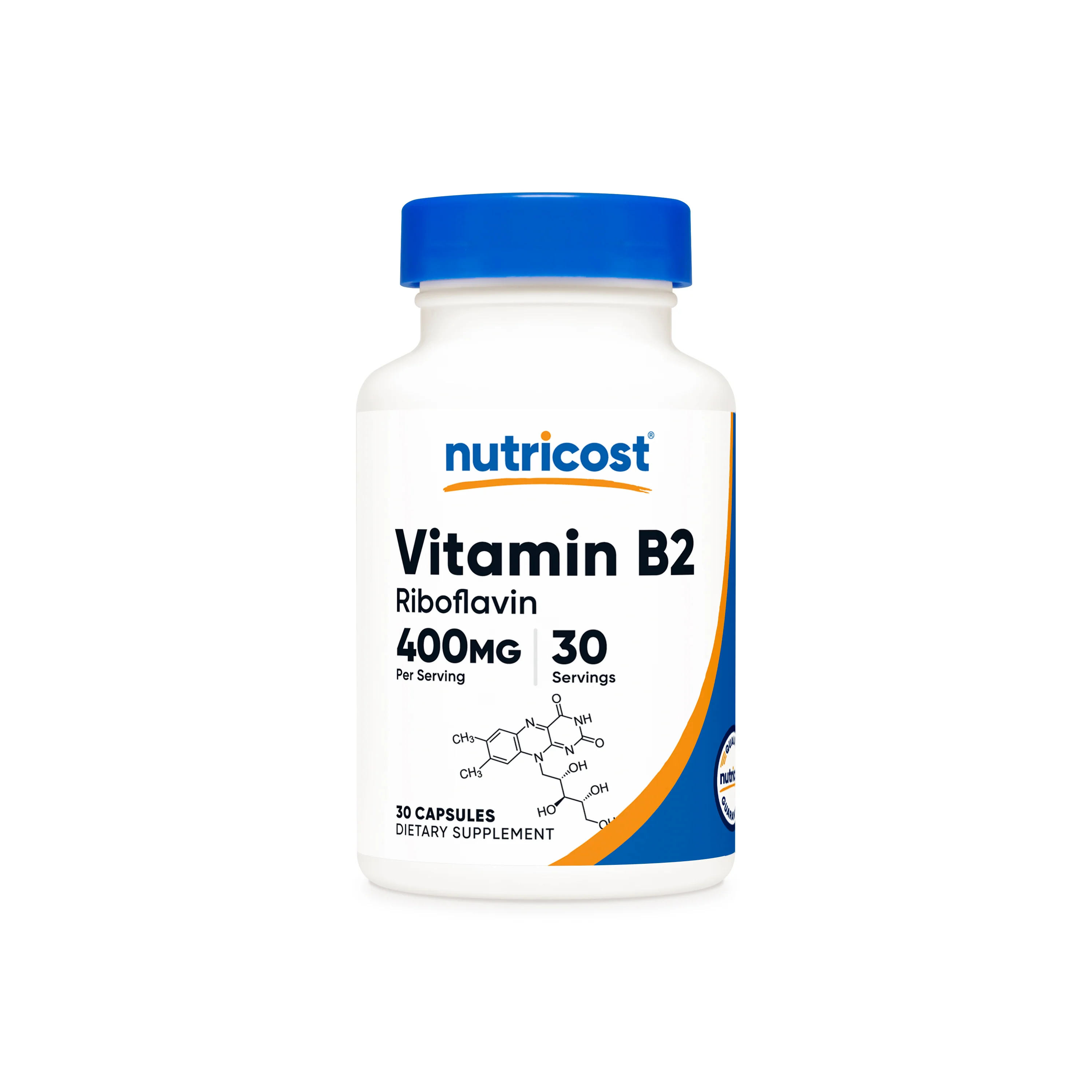 Nutricost Vitamin B2 Riboflavin Capsules - Image 7