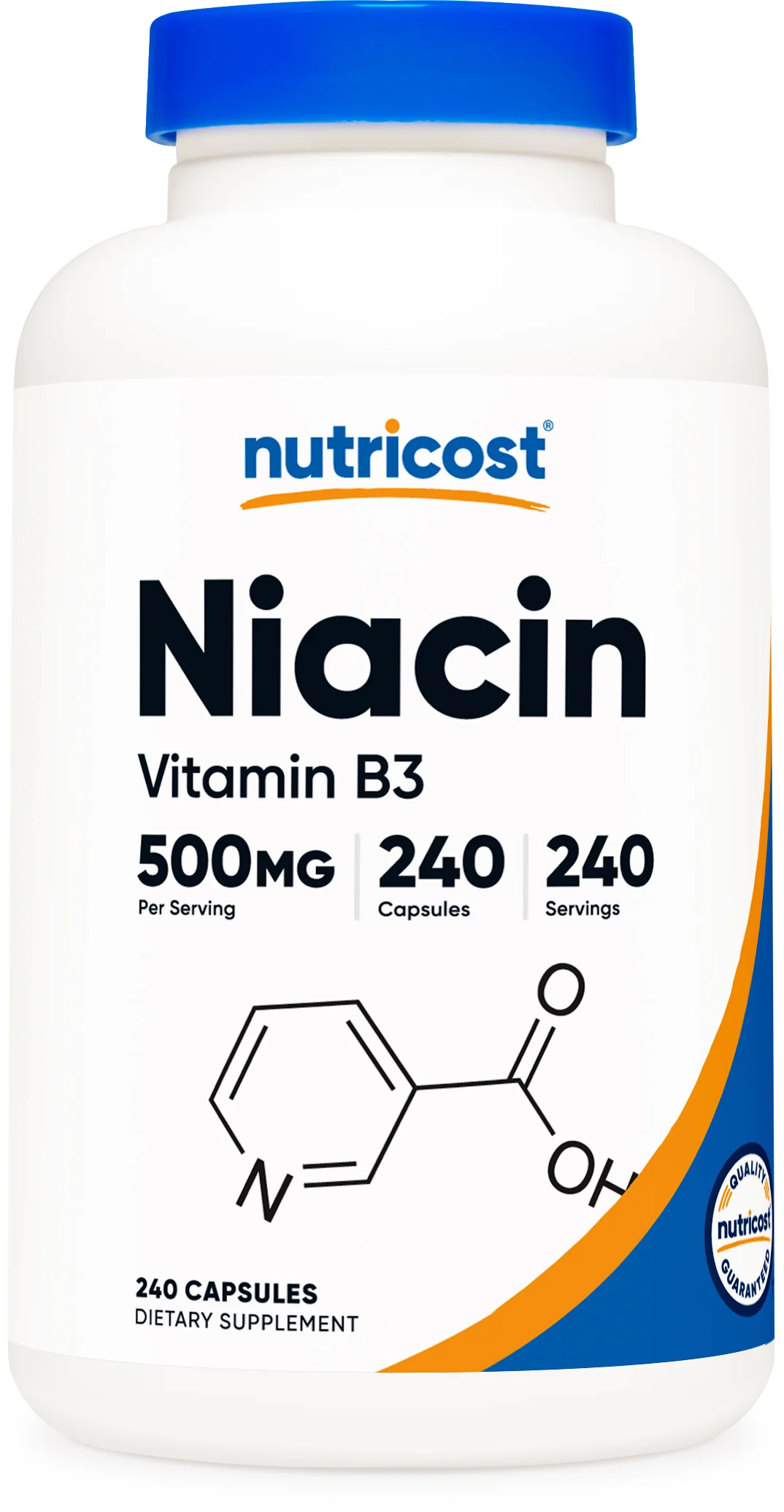 Nutricost Vitamin B3 Niacin Capsules - Image 4