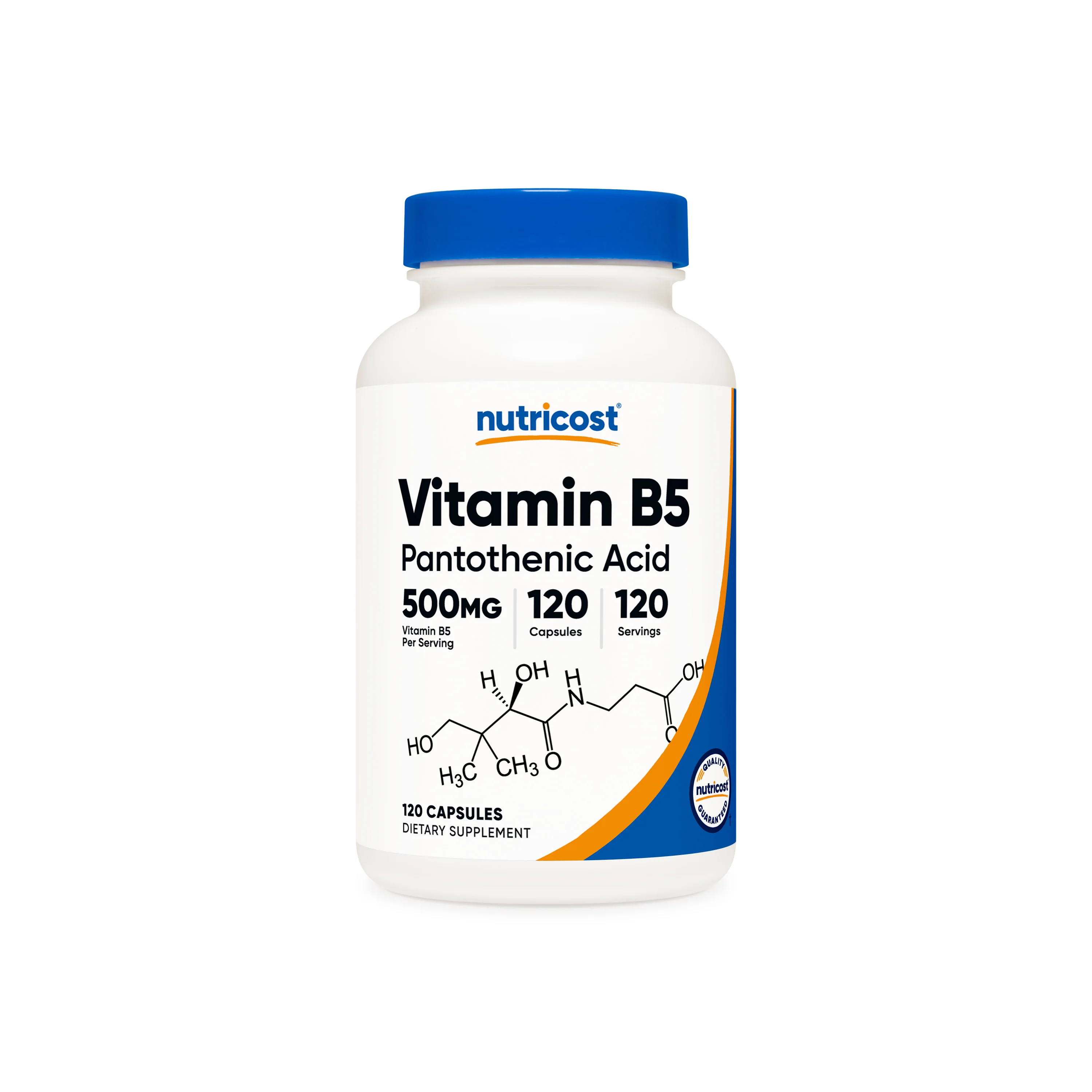 Nutricost Vitamin B5 Pantothenic Acid Capsules - Image 4