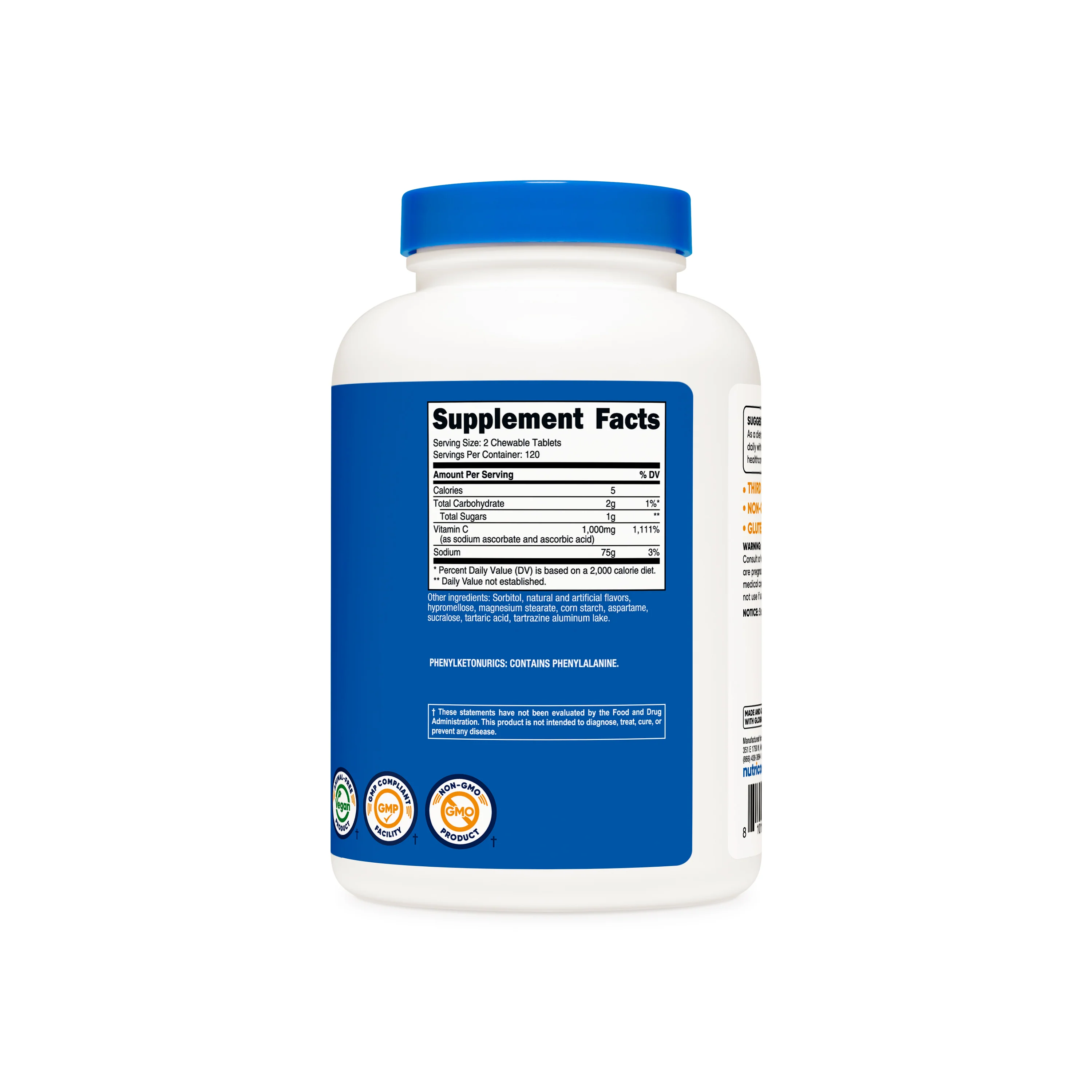Nutricost Vitamin C Chewabl - Image 5