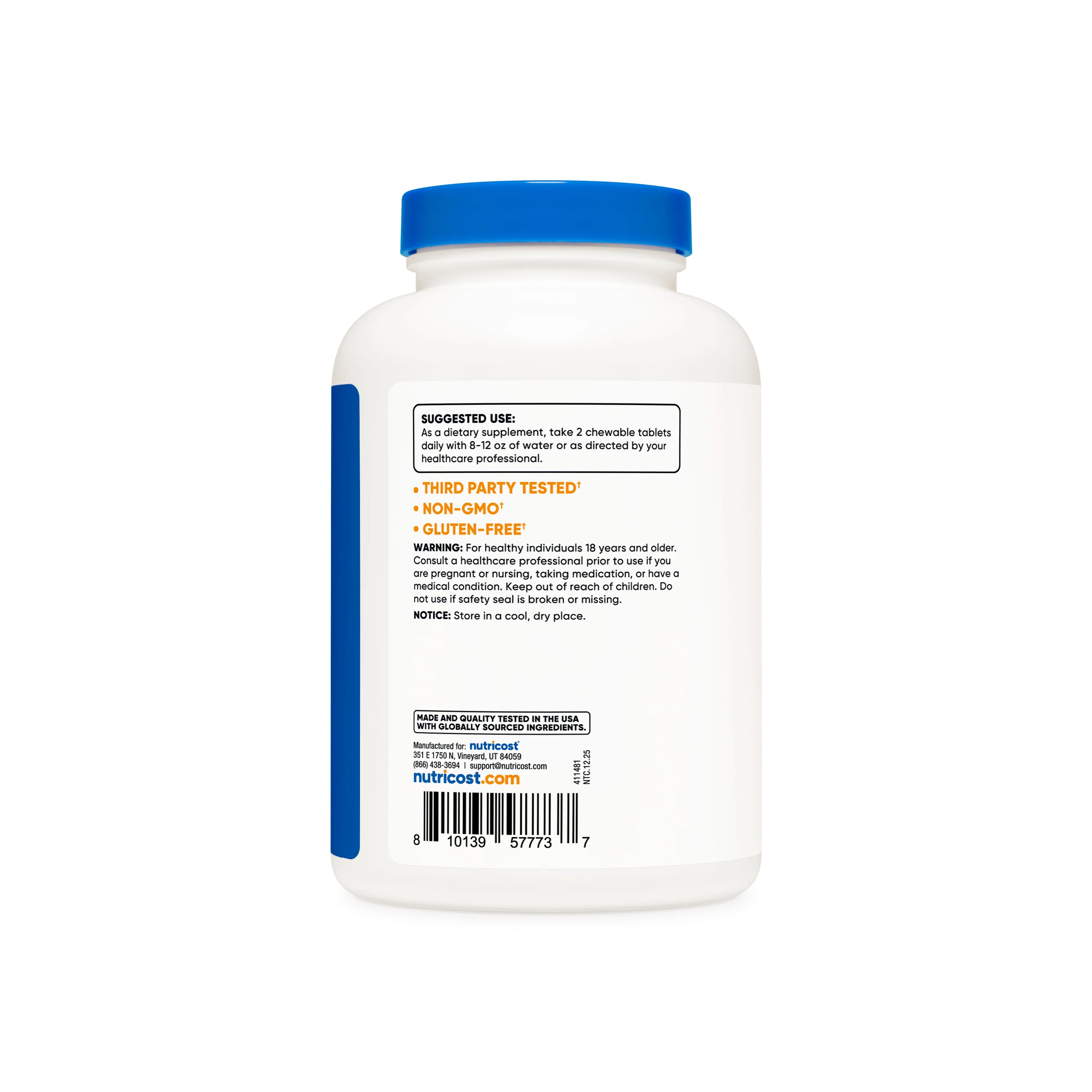 Nutricost Vitamin C Chewabl - Image 6