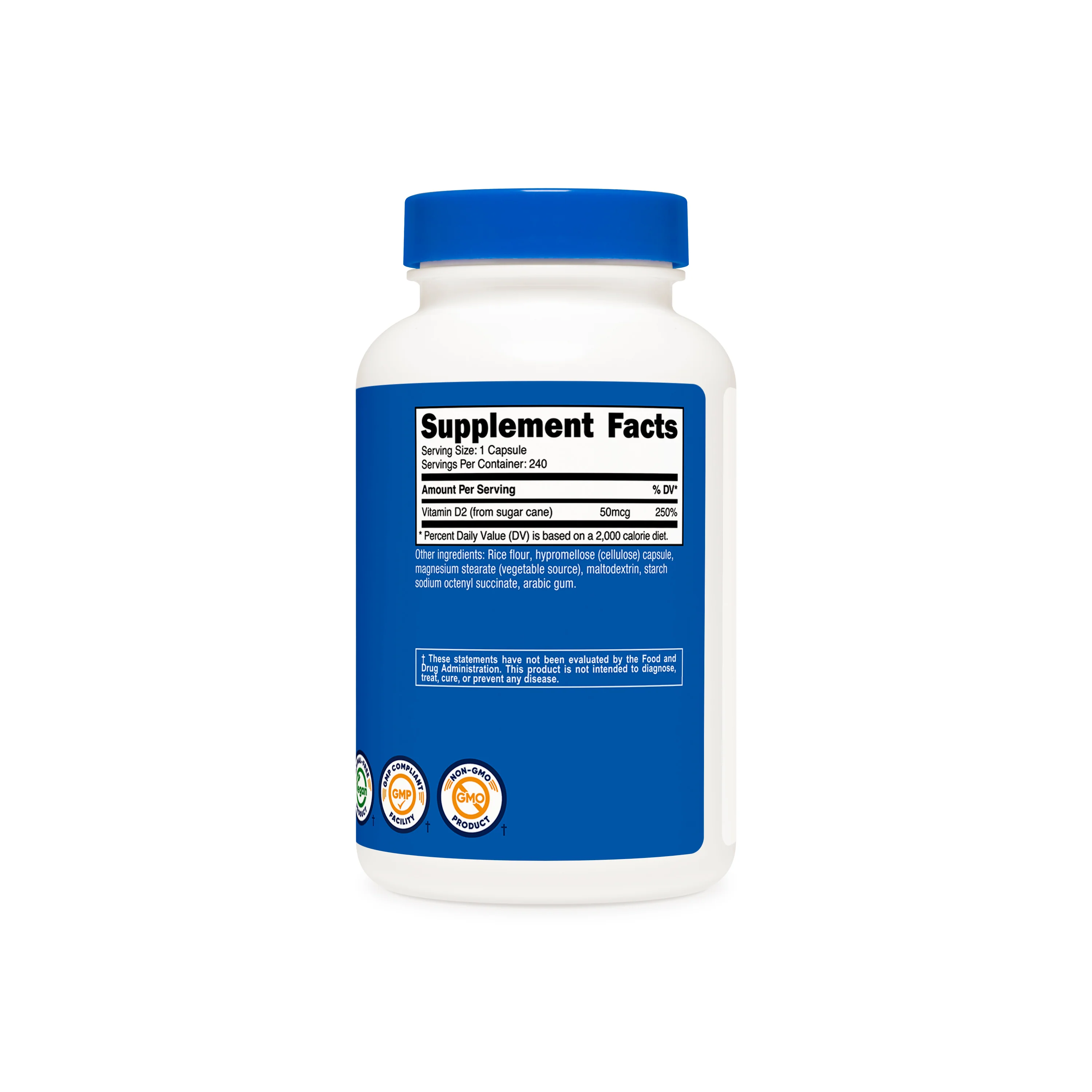 Nutricost Vitamin D2 - Image 2