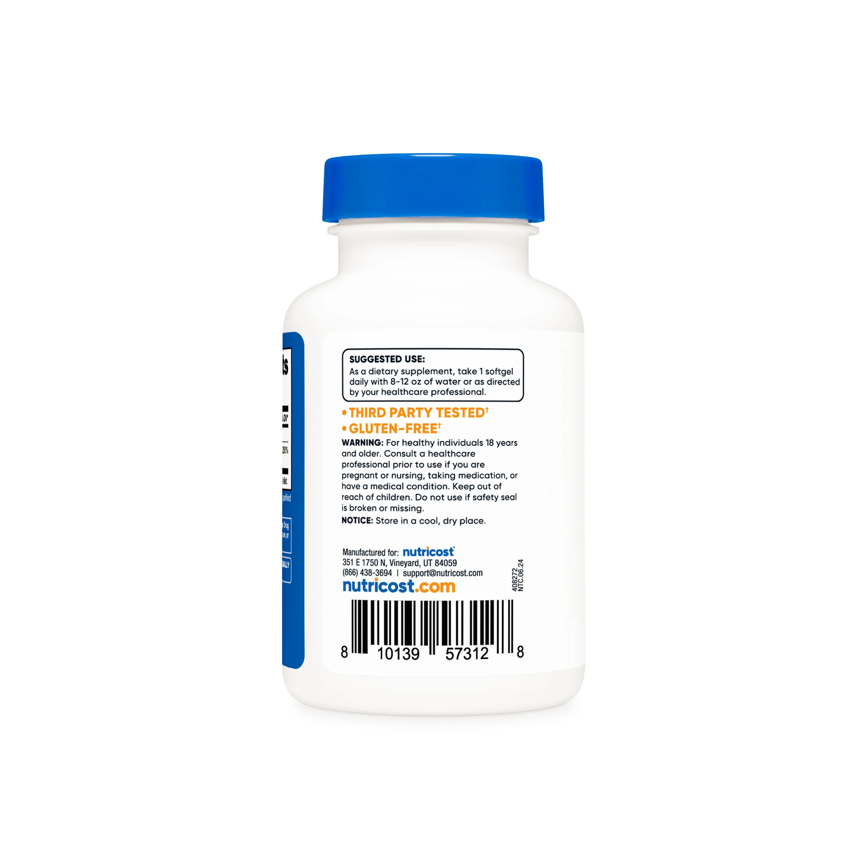 Nutricost Vitamin D3 Softgels - Image 6