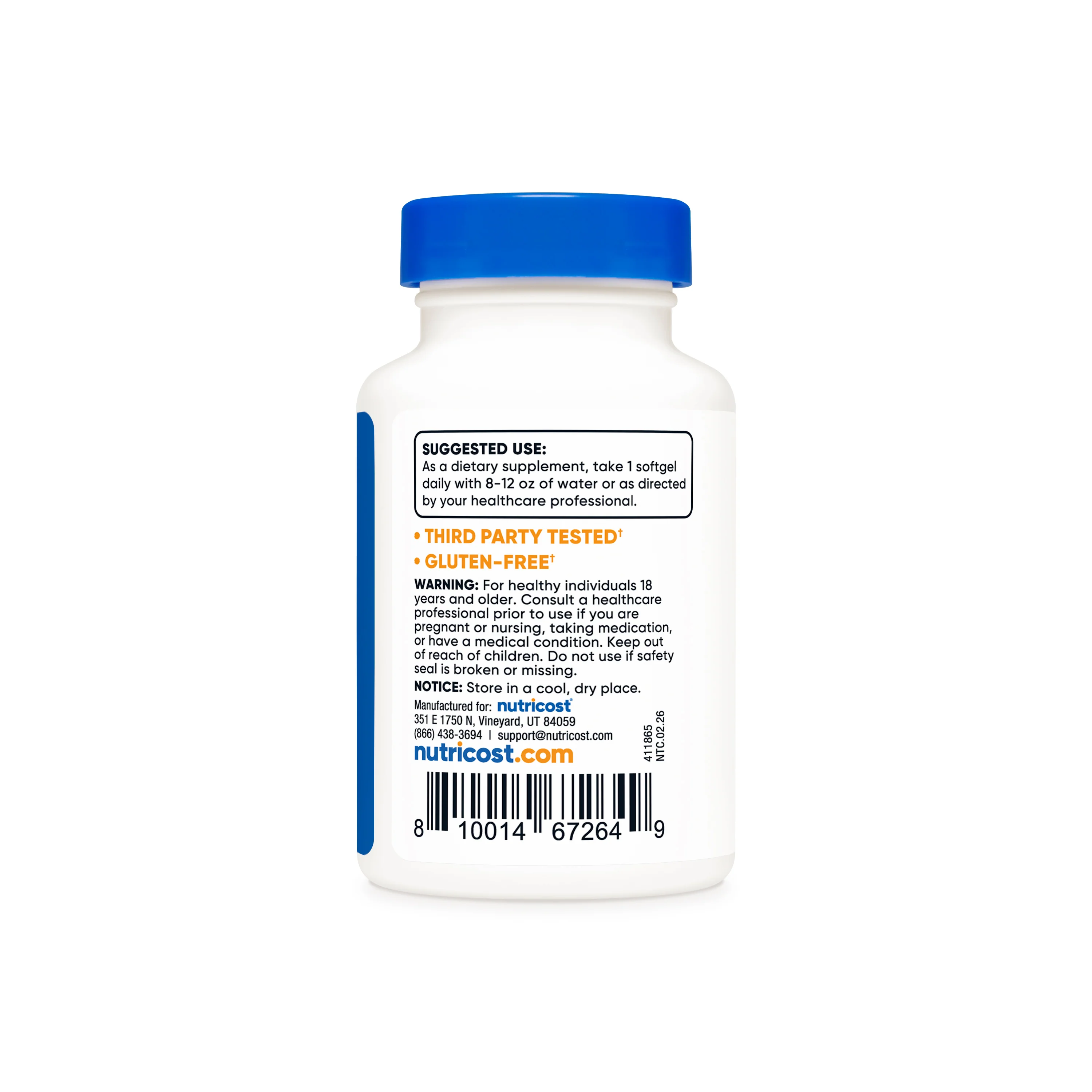 Nutricost Vitamin K2 MK-7 Softgels - Image 3