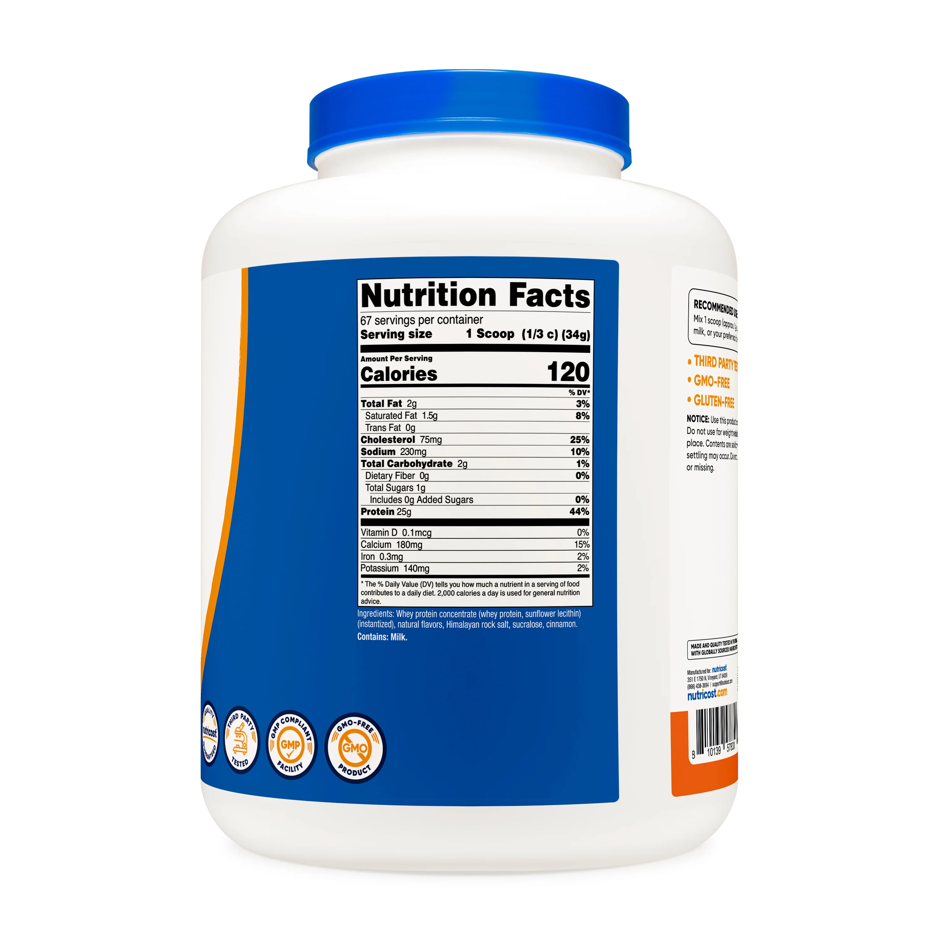 Nutricost Whey Protein Concentrate Powder - Image 46