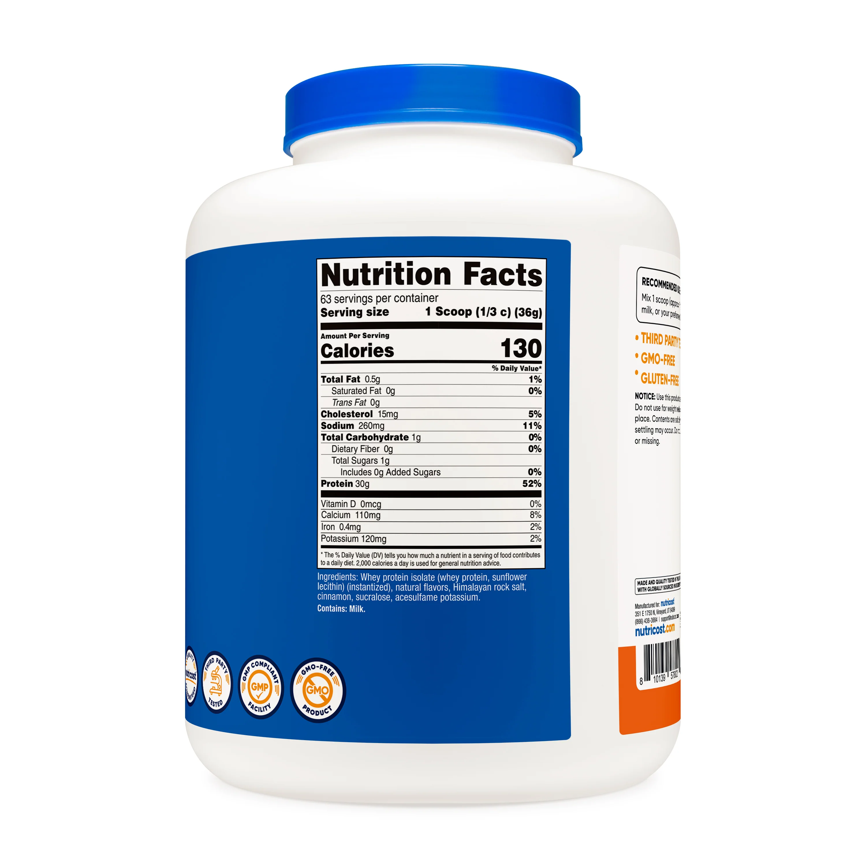 Nutricost Whey Protein Isolate Powder - Image 57