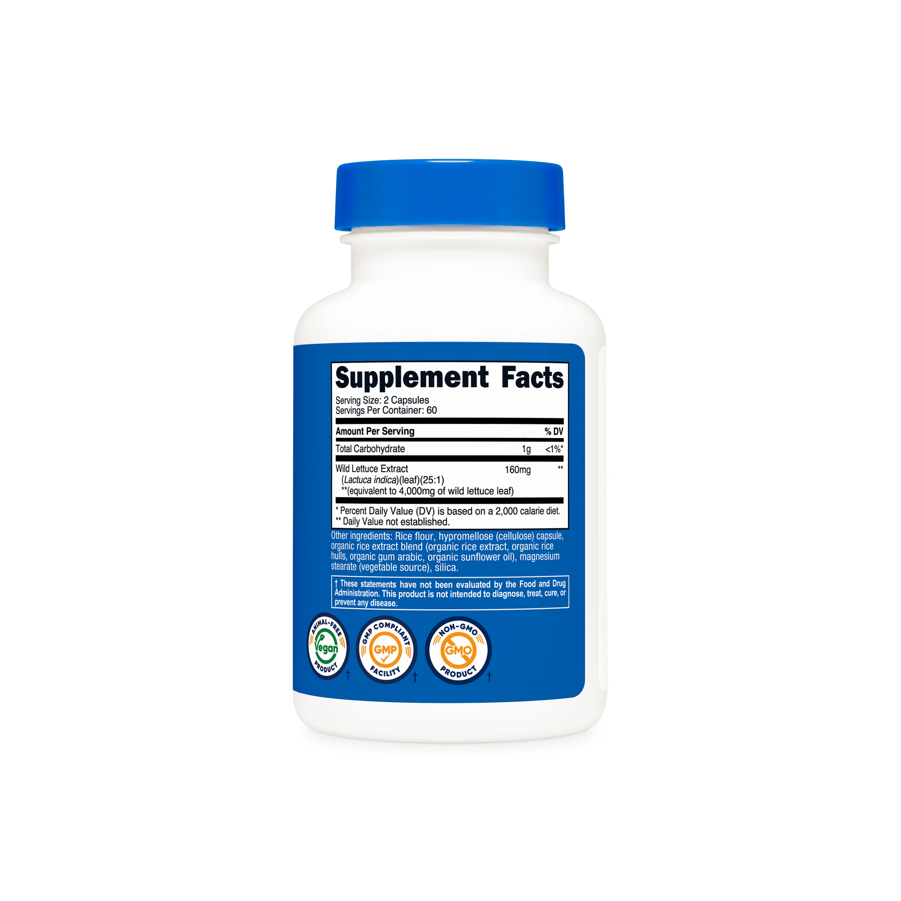 Nutricost Wild Lettuce Extract - Image 2