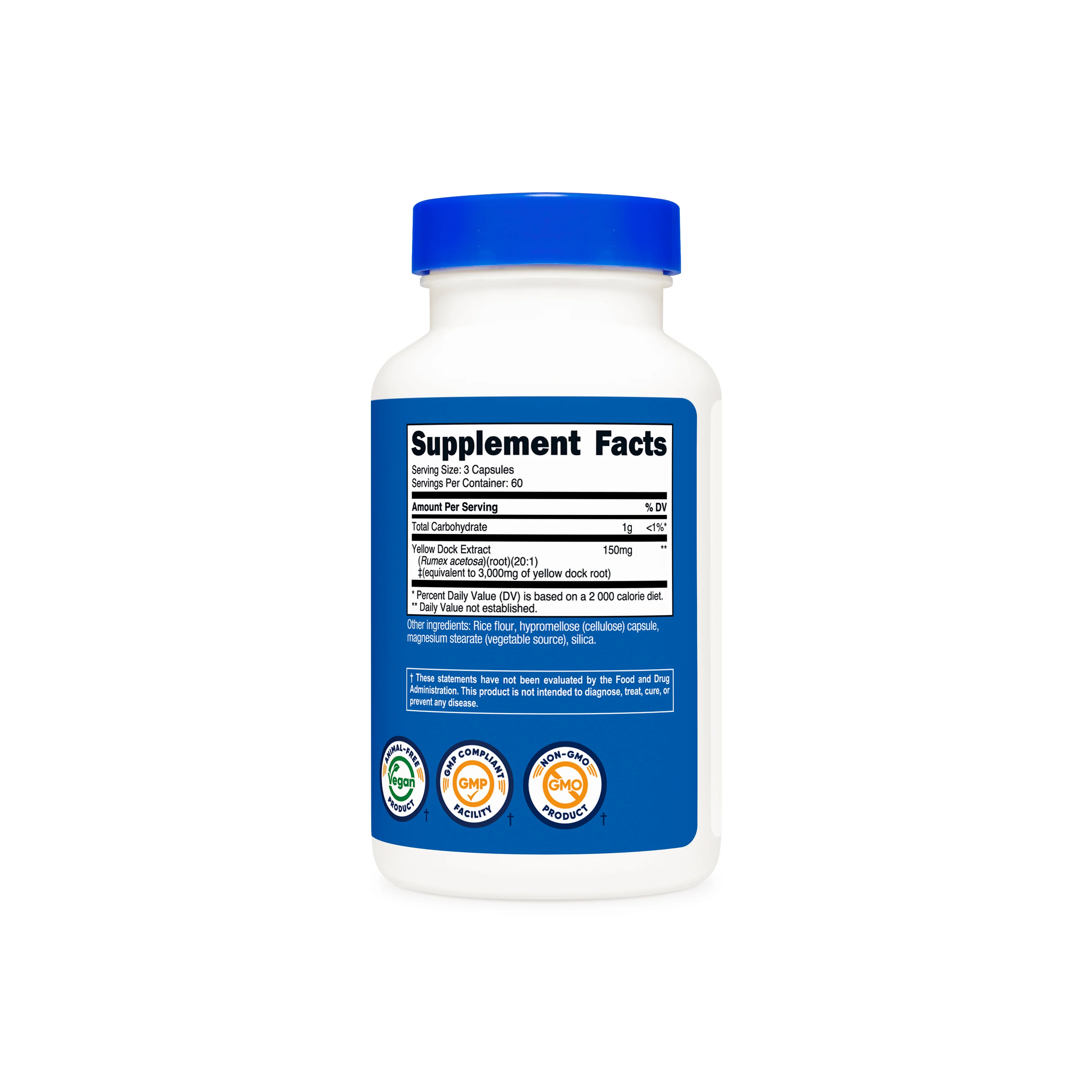Nutricost Yellow Dock Extract - Image 2