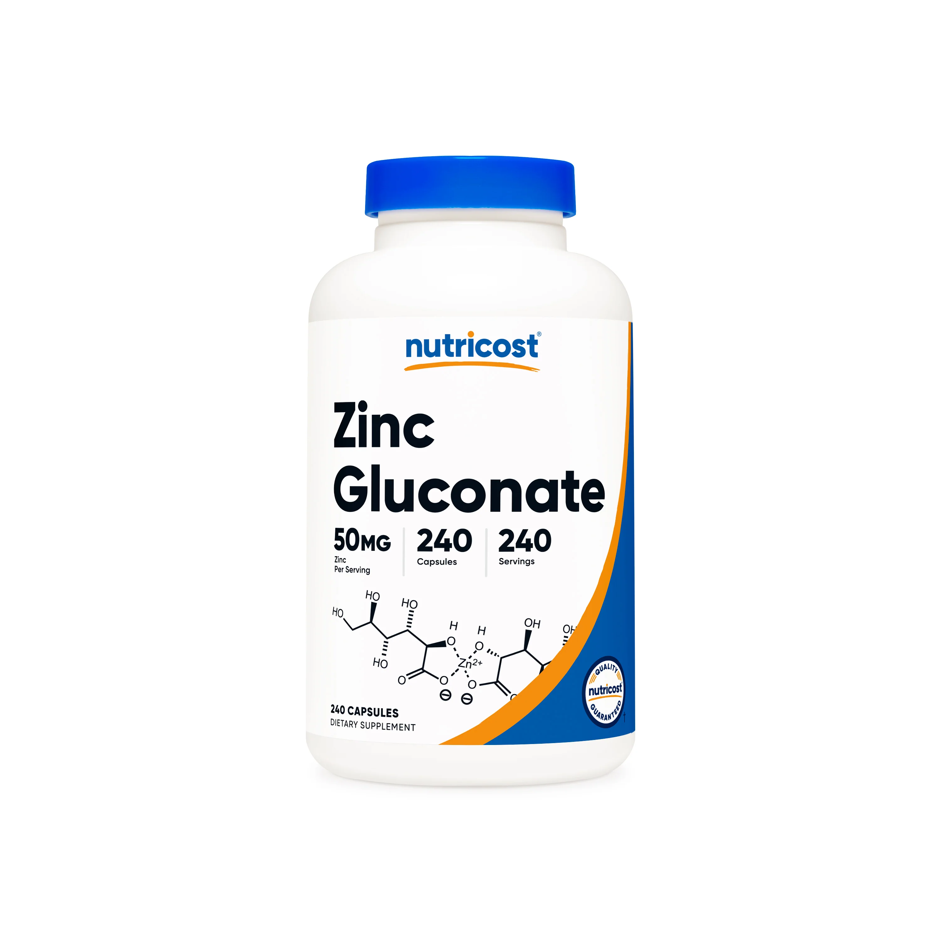 Nutricost Zinc Gluconate Capsules - Image 3
