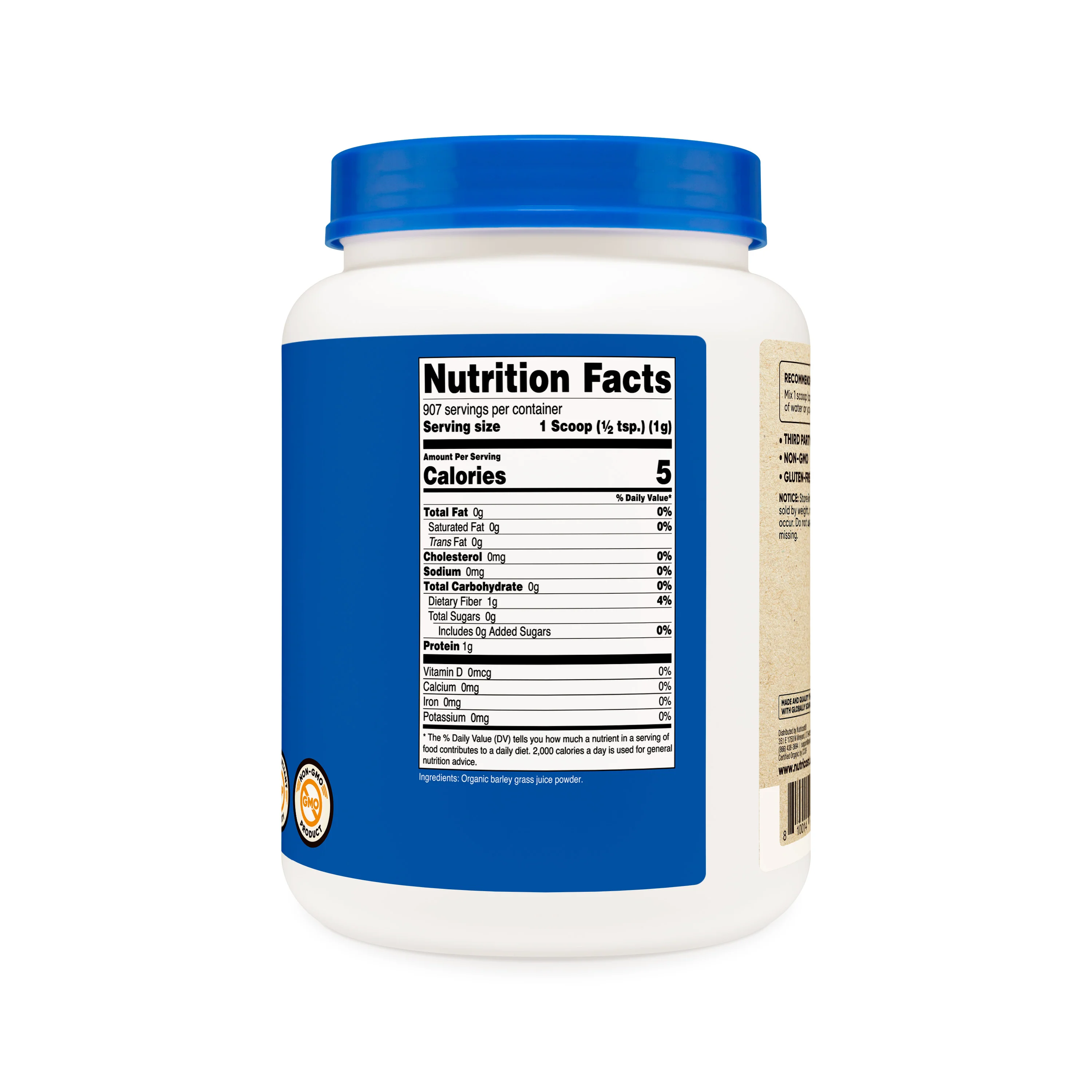Nutricost Organic Barley Grass Juice Powder - Image 5