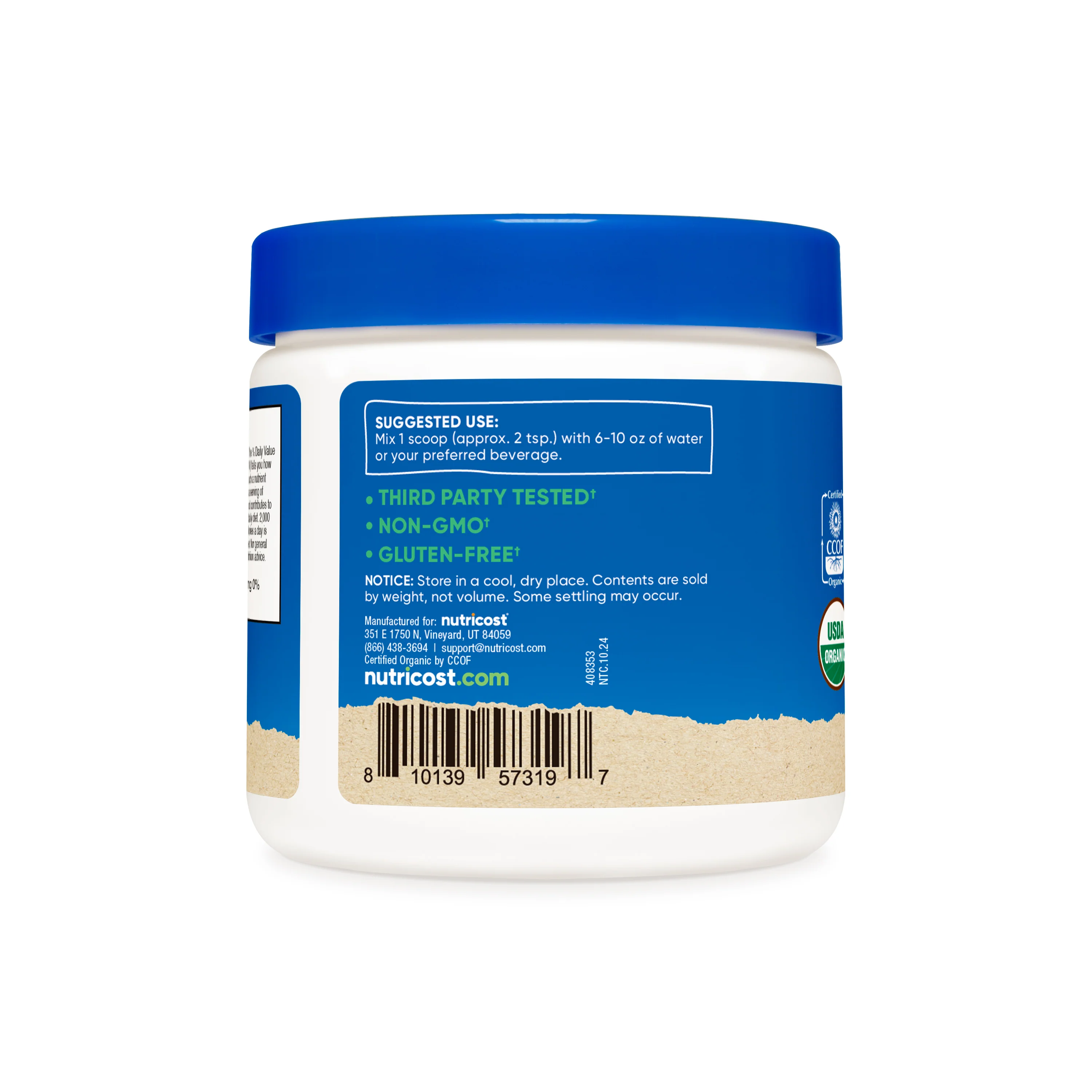 Nutricost Organic Cranberry Powder - Image 3