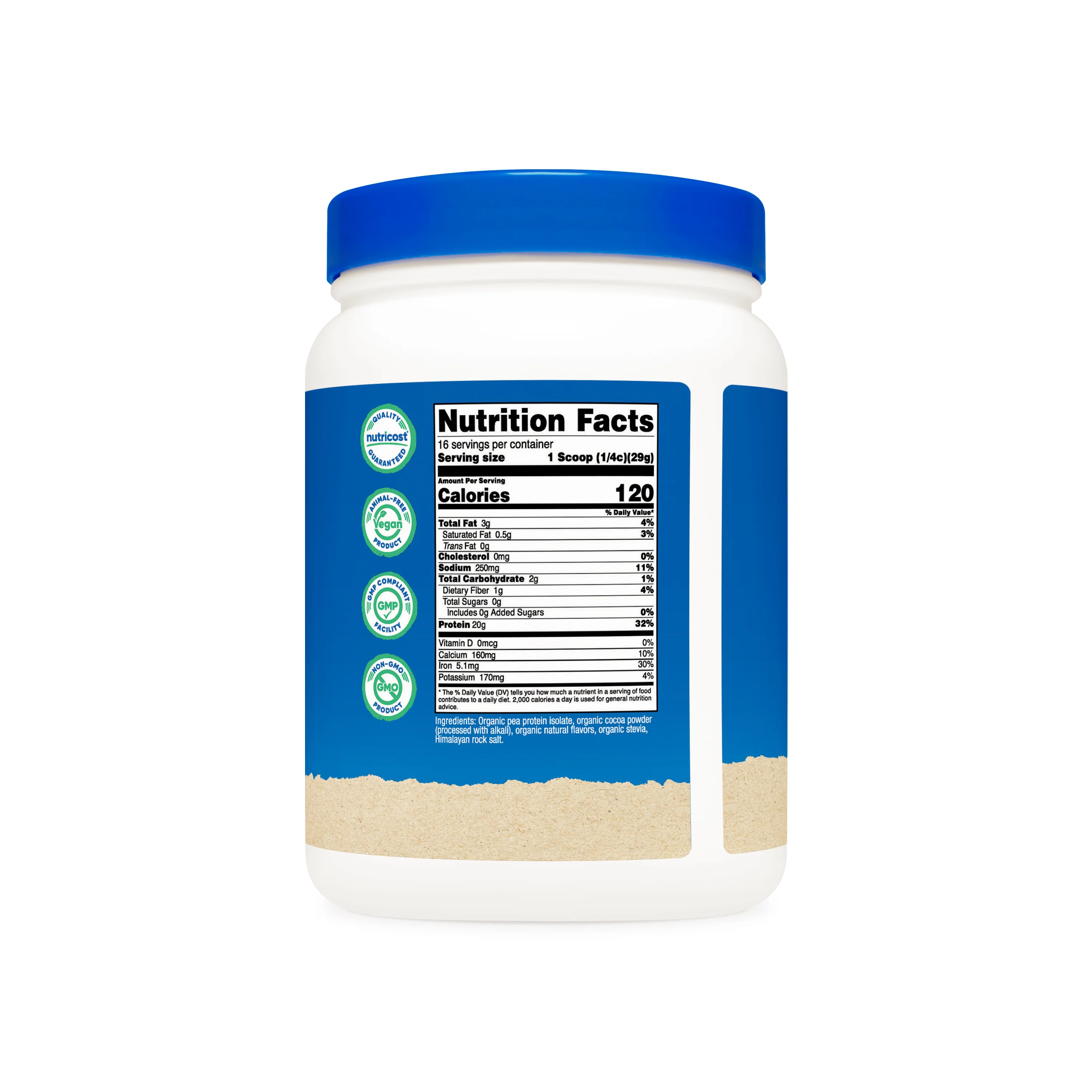 Nutricost Organic Pea Protein Powder - Image 12