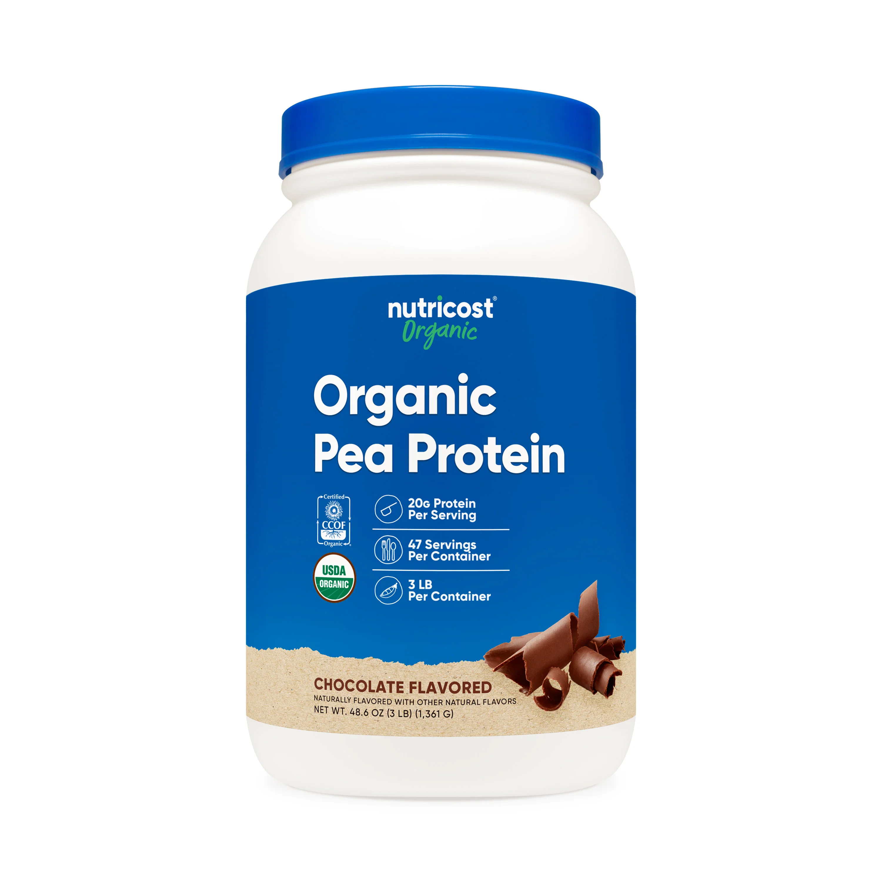 Nutricost Organic Pea Protein Powder - Image 13
