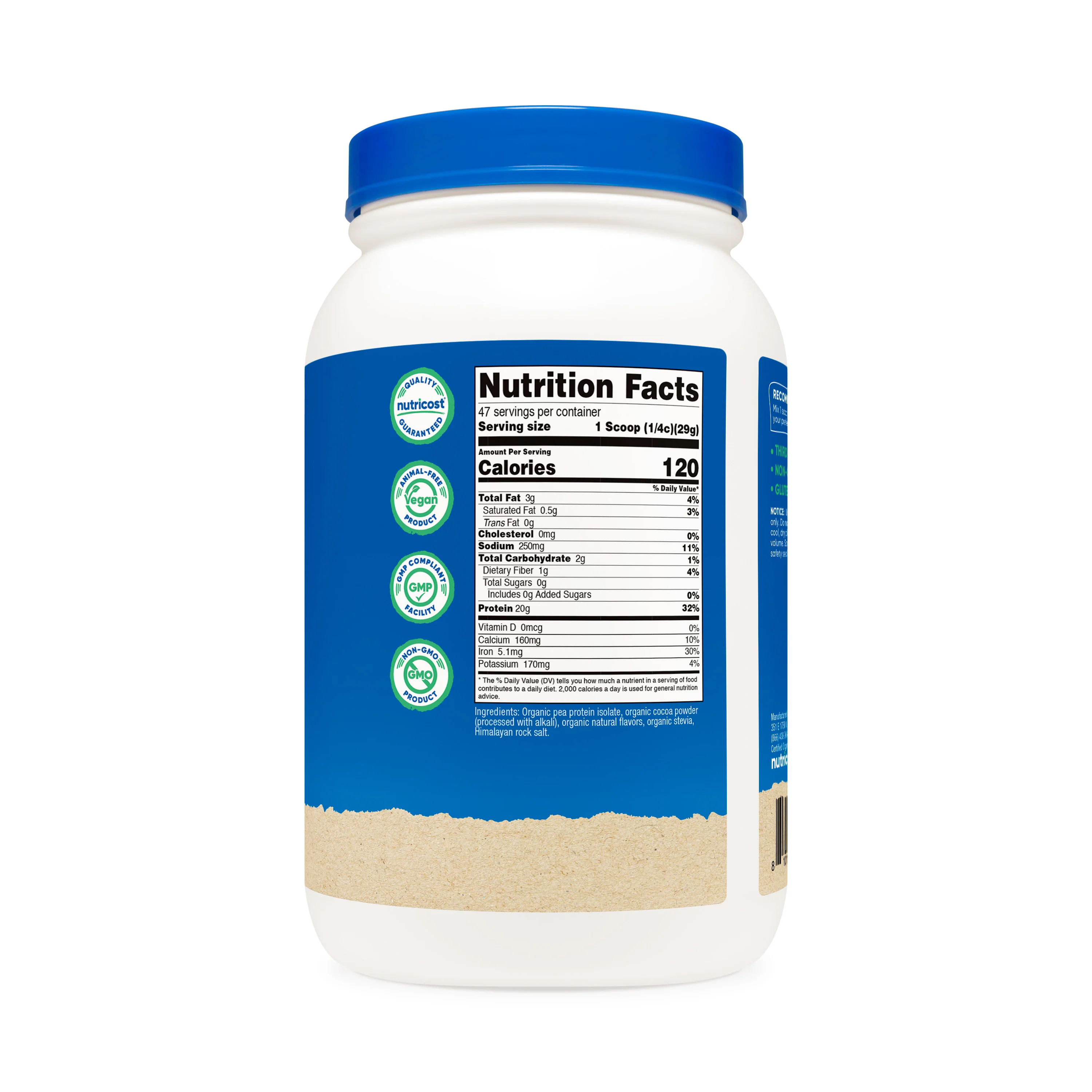 Nutricost Organic Pea Protein Powder - Image 14