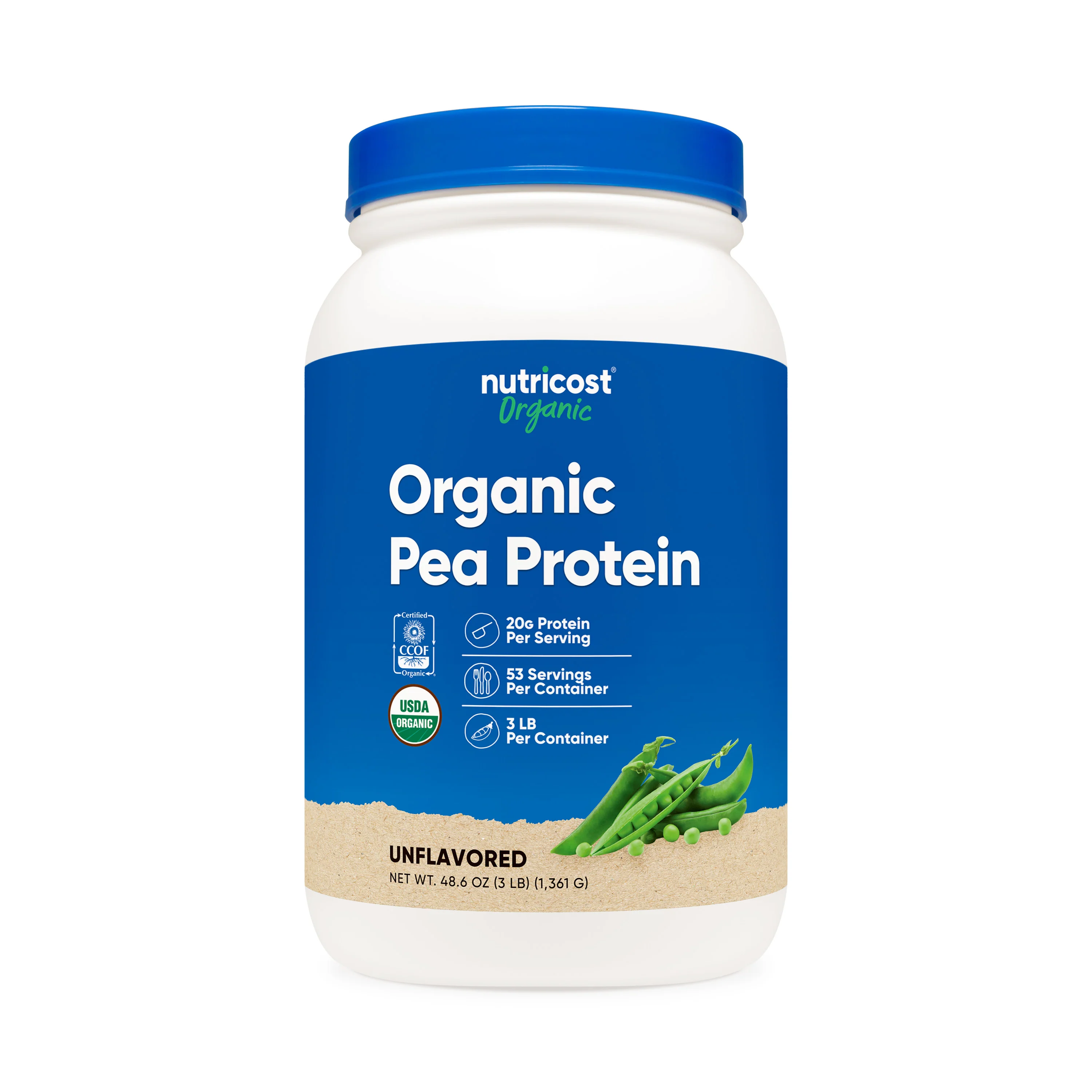Nutricost Organic Pea Protein Powder - Image 15