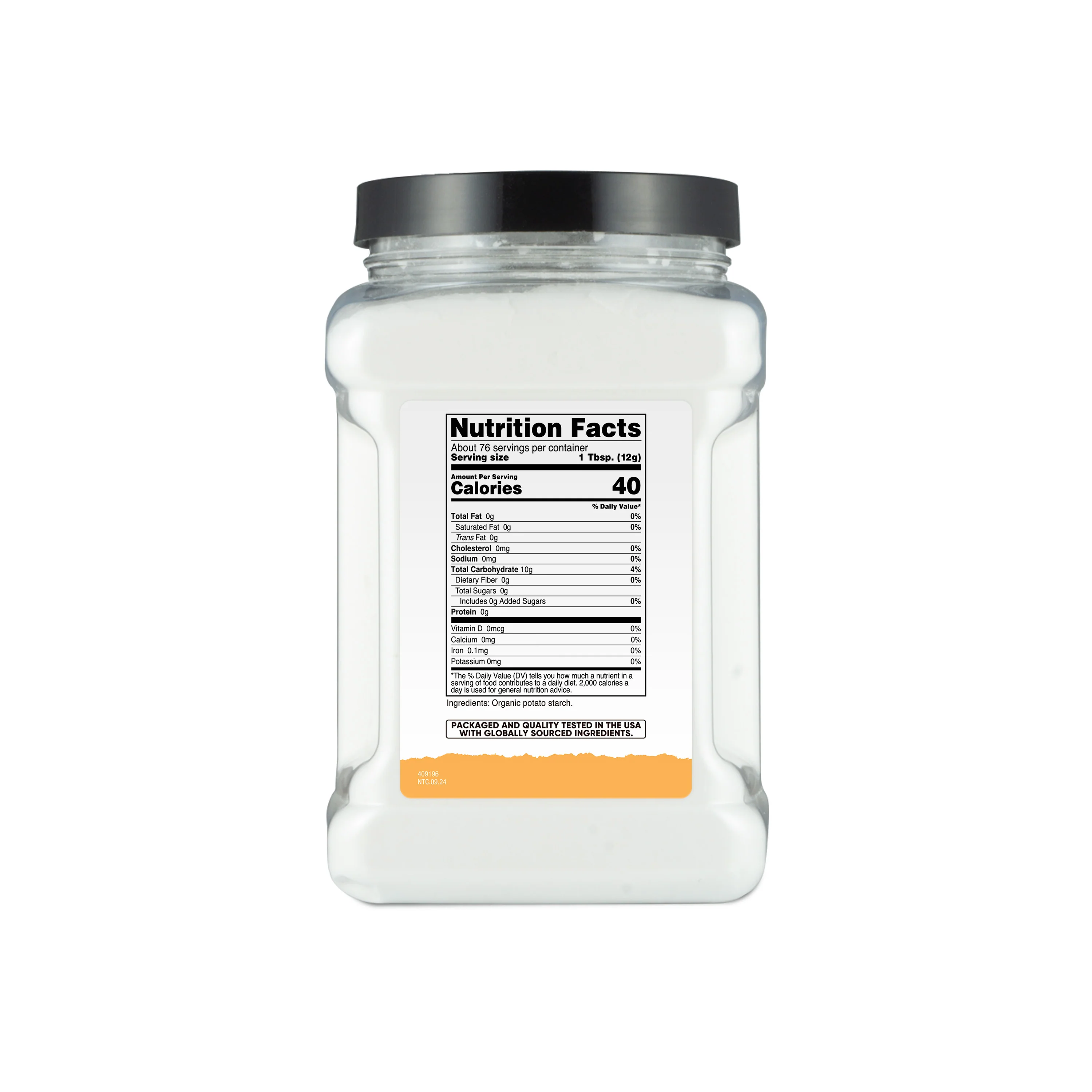 Nutricost Pantry Organic Potato Starch - Image 2