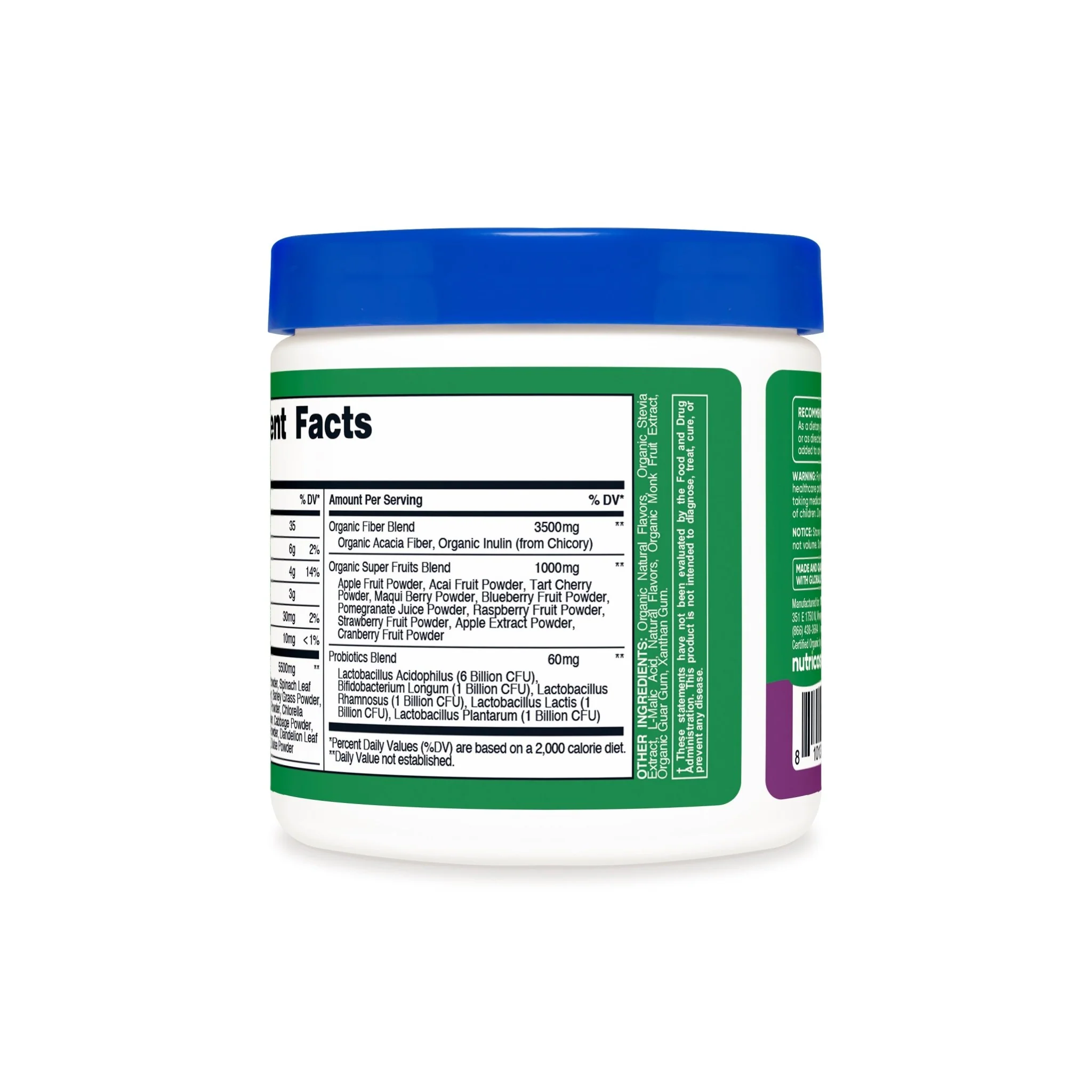 Nutricost Organic Super Greens Powder - 10 Servings - Image 9