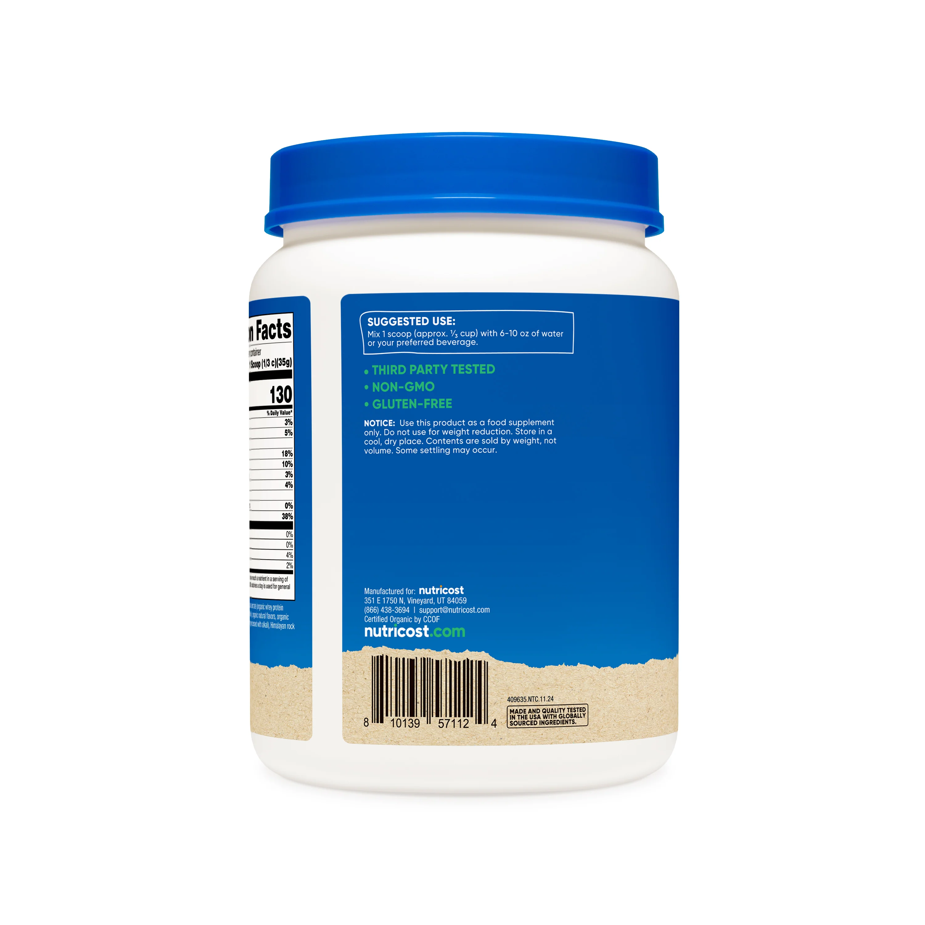 Nutricost Organic Whey Protein - Image 11