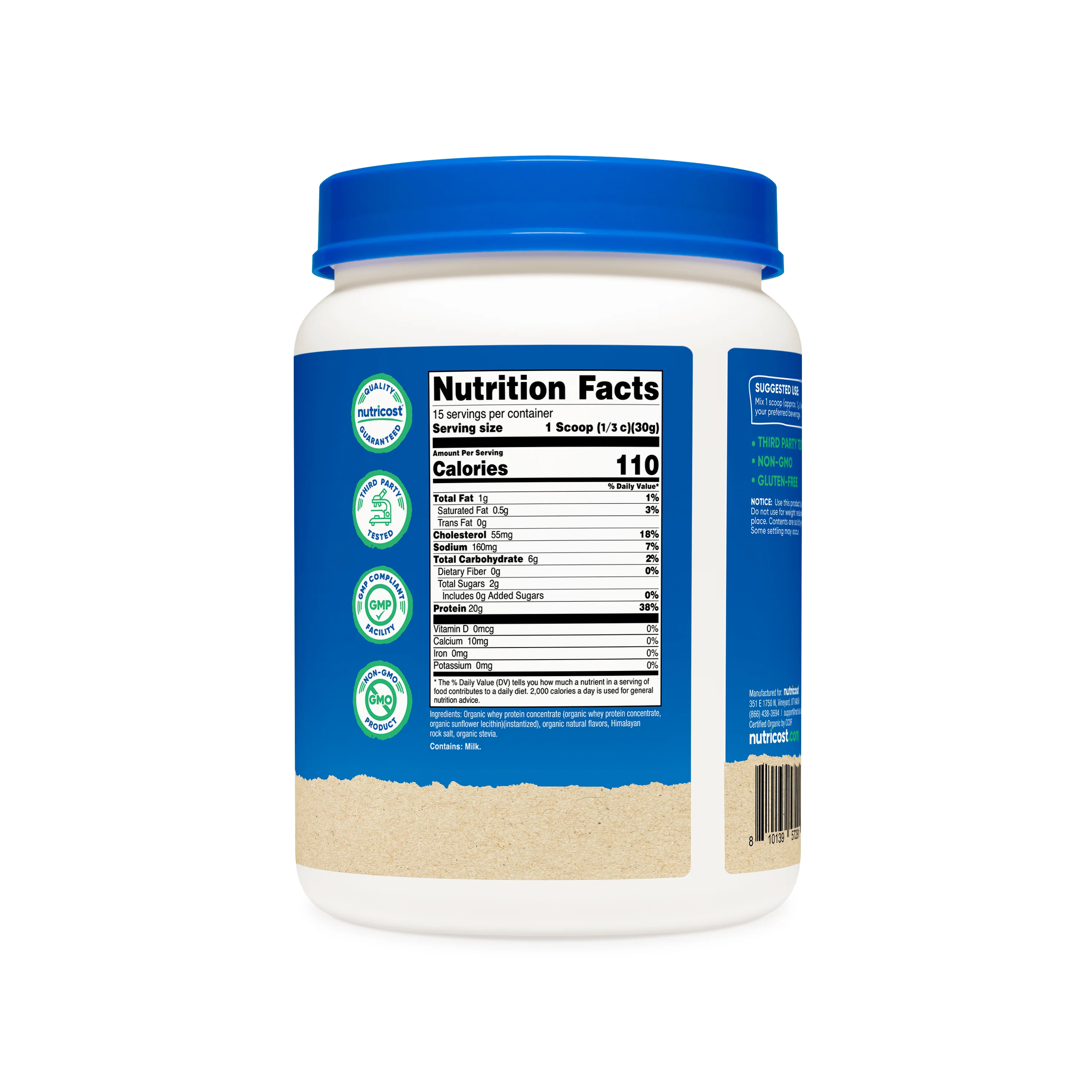 Nutricost Organic Whey Protein - Image 9