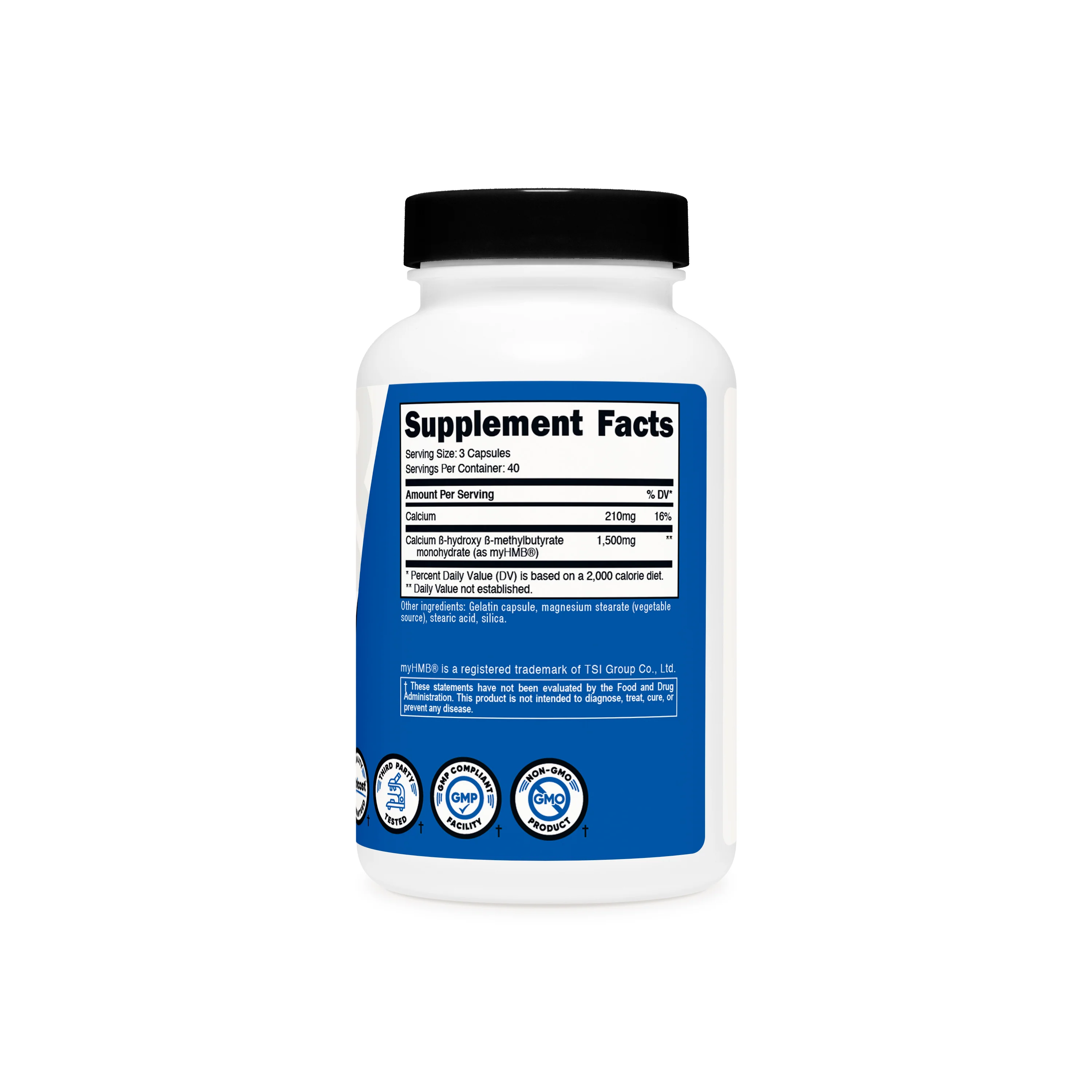 Nutricost Performance myHMB Capsules - Image 2