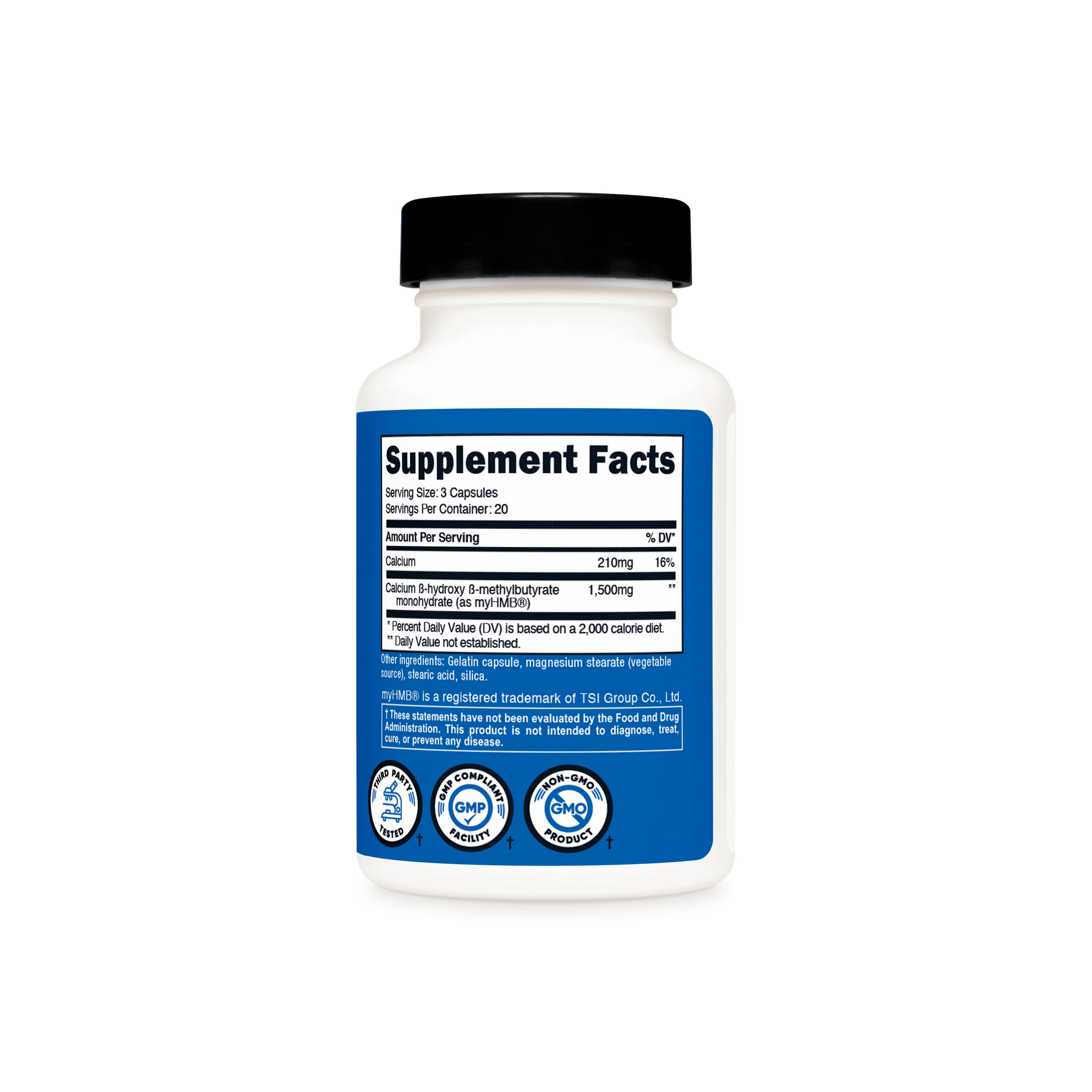 Nutricost Performance myHMB Capsules - Image 4