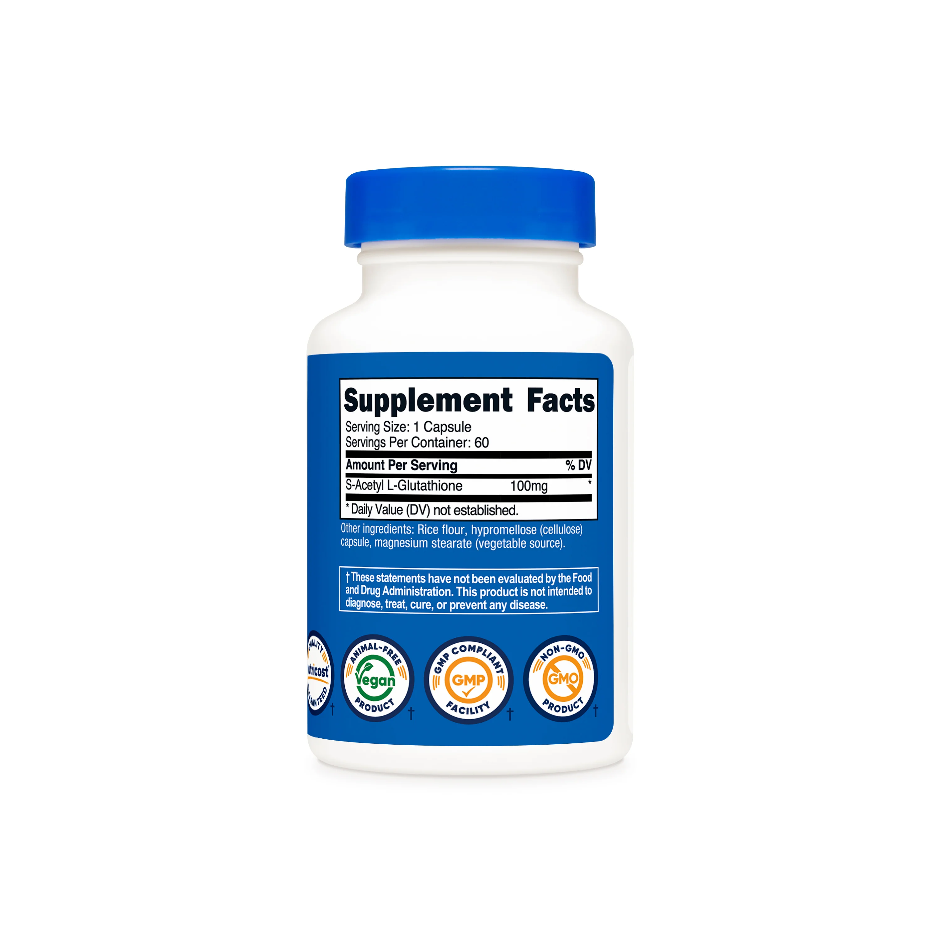 Nutricost S-Acetyl-L-Glutathione - Image 2
